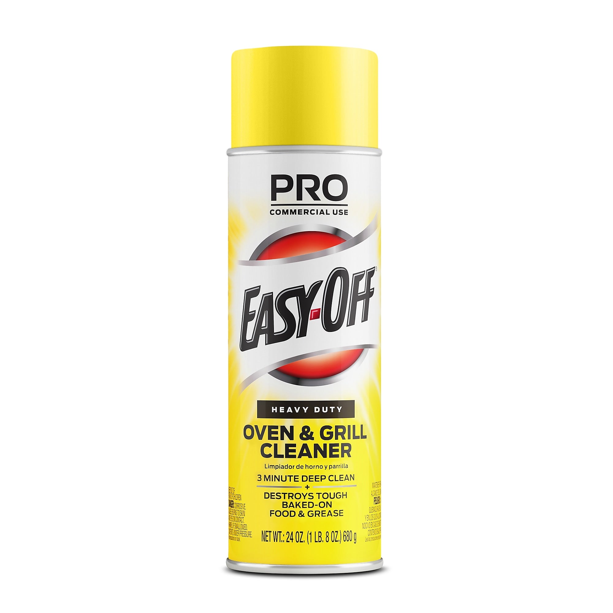 Professional Easy-Off Heavy-Duty Oven & Grill Cleaner, Lemon, 24 Oz.