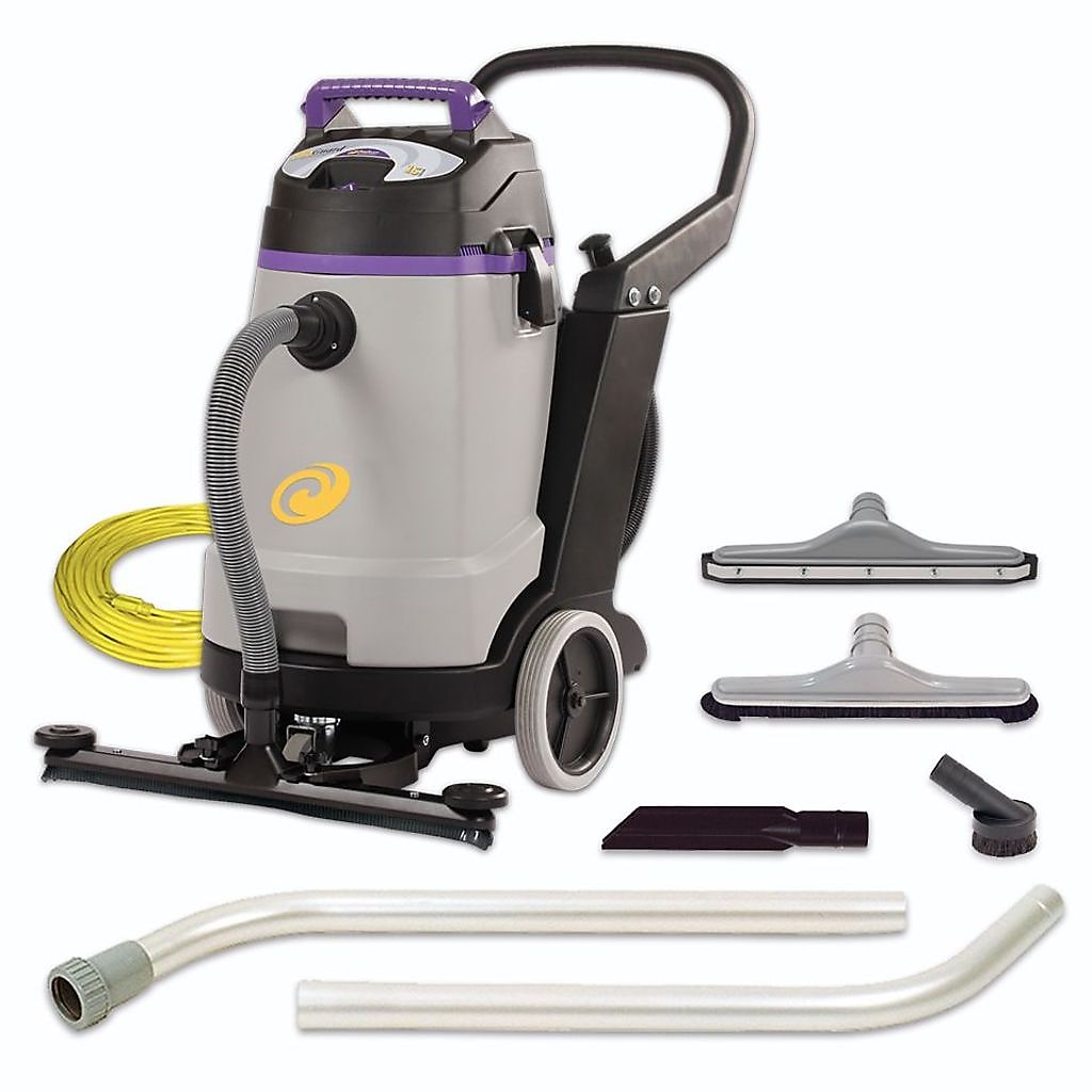 ProGuard 15-Gallon Wet Dry Vacuum with Tool Kit and Front Mount Squeegee