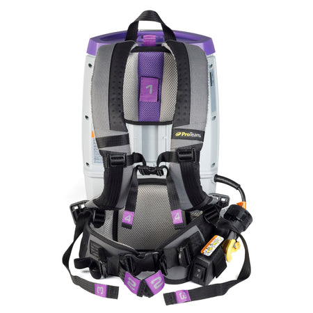 ProTeam GoFit 6 Backpack Vacuum with 15" Carpet & Hard Surface Sidewinder Tool Kit