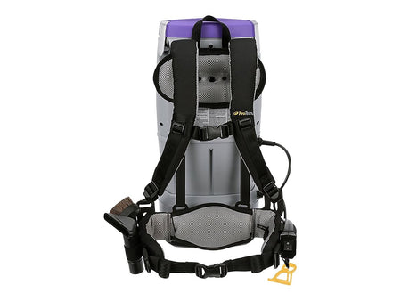 ProTeam GoFree Flex Pro II Cordless Backpack Vacuum, Gray/Purple