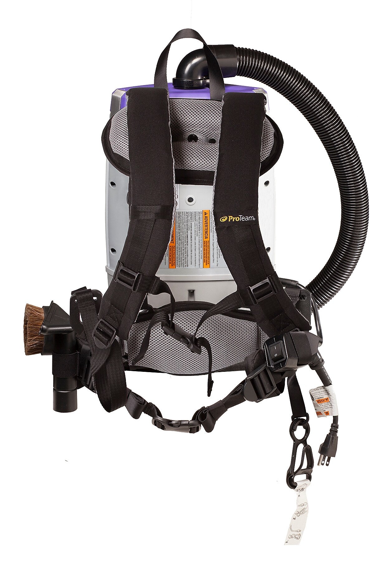 ProTeam Super Coach Pro 6, 6 qt. Backpack Vacuum w/ 15