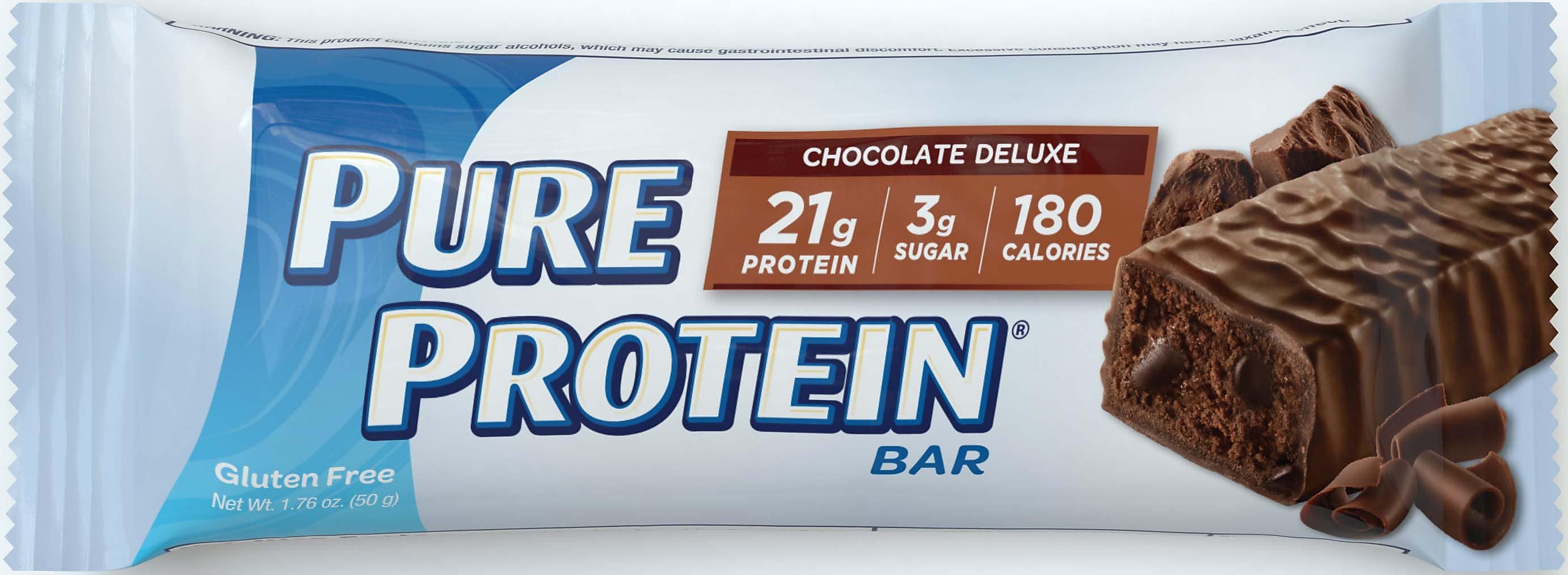 Pure Protein Protein Bar Gluten Free Chocolate Protein Bar, 6 Bars/Box
