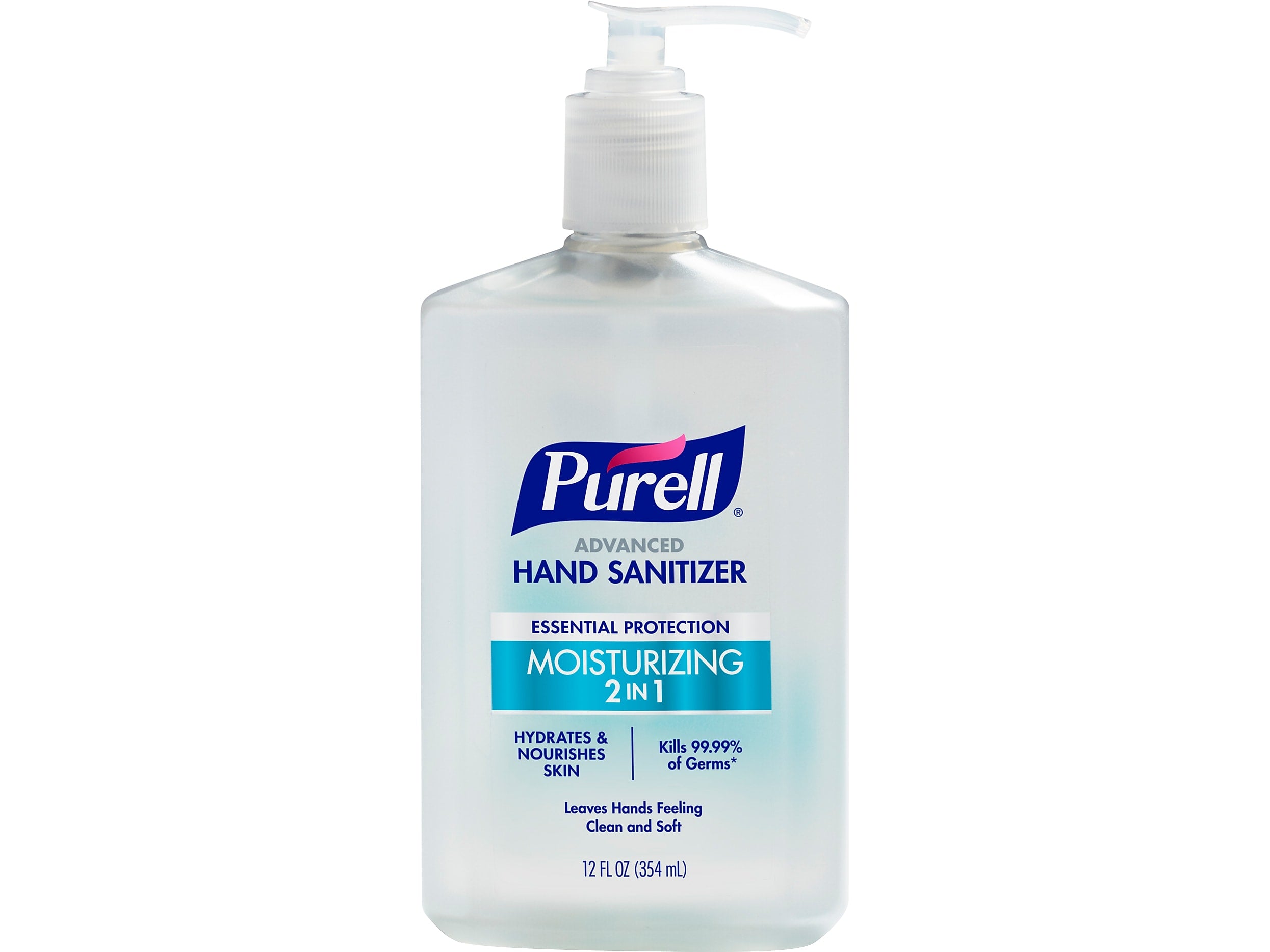 PURELL 2in1 Moisturizing Advanced Gel Hand Sanitizer, 12 oz