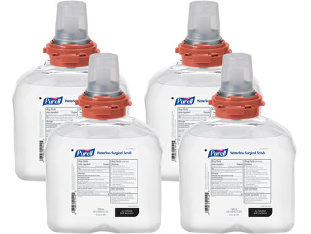 PURELL 70% Alcohol Gel Hand Sanitizer Refill for TFX Dispenser, 40.6 Oz., 4/Carton