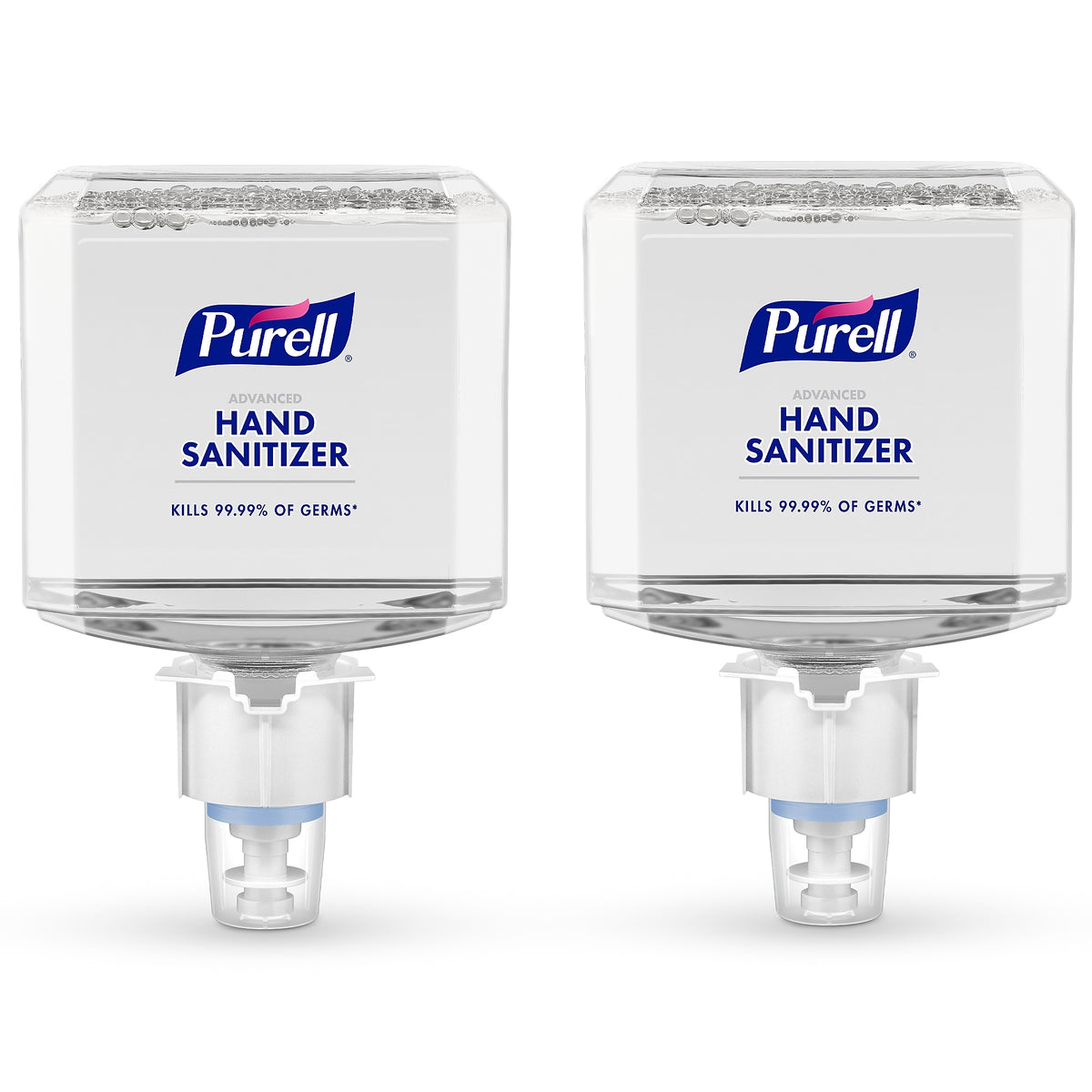 PURELL Advanced 70% Alcohol Foaming Hand Sanitizer Refill for ES6 Dispenser, 1200 mL, 2/Carton