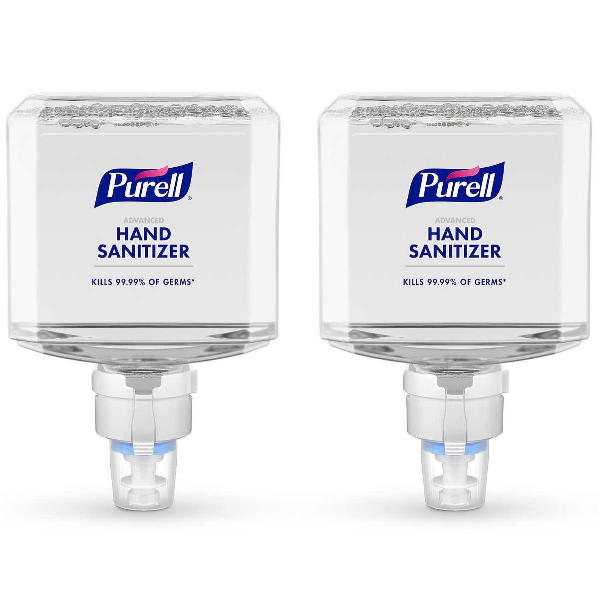 PURELL Advanced 70% Alcohol Foaming Hand Sanitizer Refill for ES8 Dispenser, 1200 mL, 2/Carton