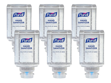 PURELL Advanced 70% Alcohol Gel Hand Sanitizer Refill for ES1 Dispenser, 450 mL, 6/Carton