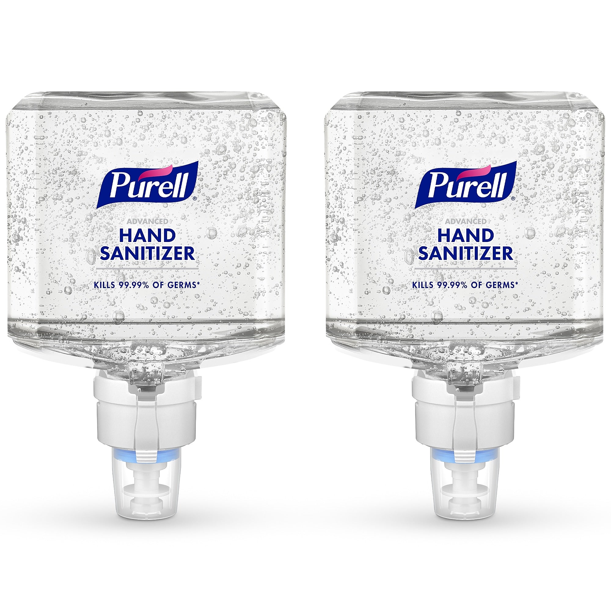 PURELL Advanced 70% Alcohol Gel Hand Sanitizer Refill for ES8 Dispenser, 1200 mL, 2/Carton
