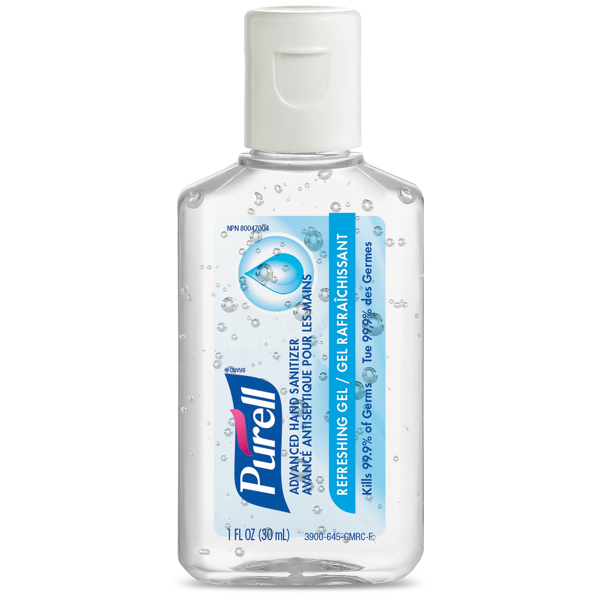 PURELL Advanced Gel Hand Sanitizer, Clean Scent, 1 oz., 36/Carton