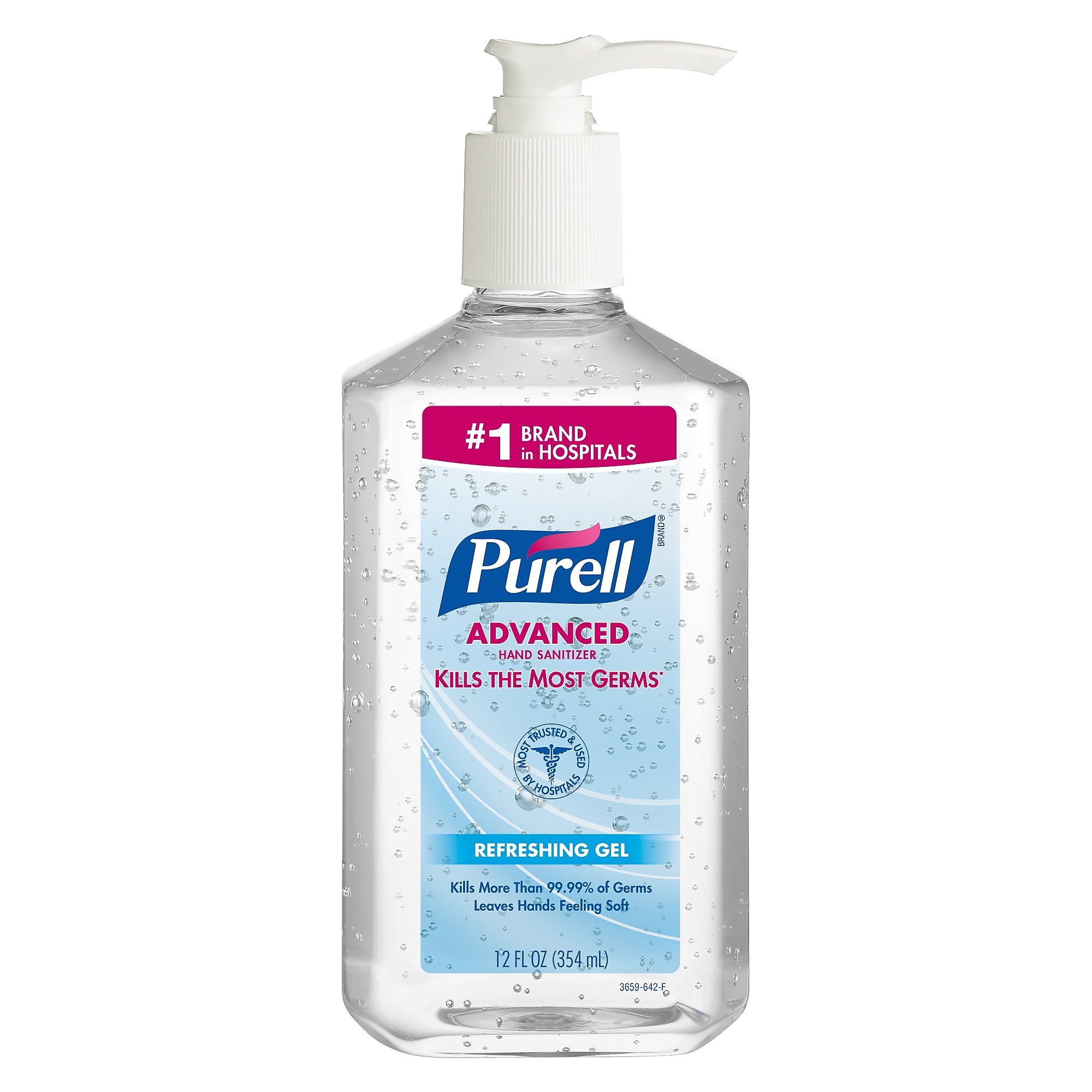 PURELL Advanced Gel Hand Sanitizer, Clean Scent, 12 oz.