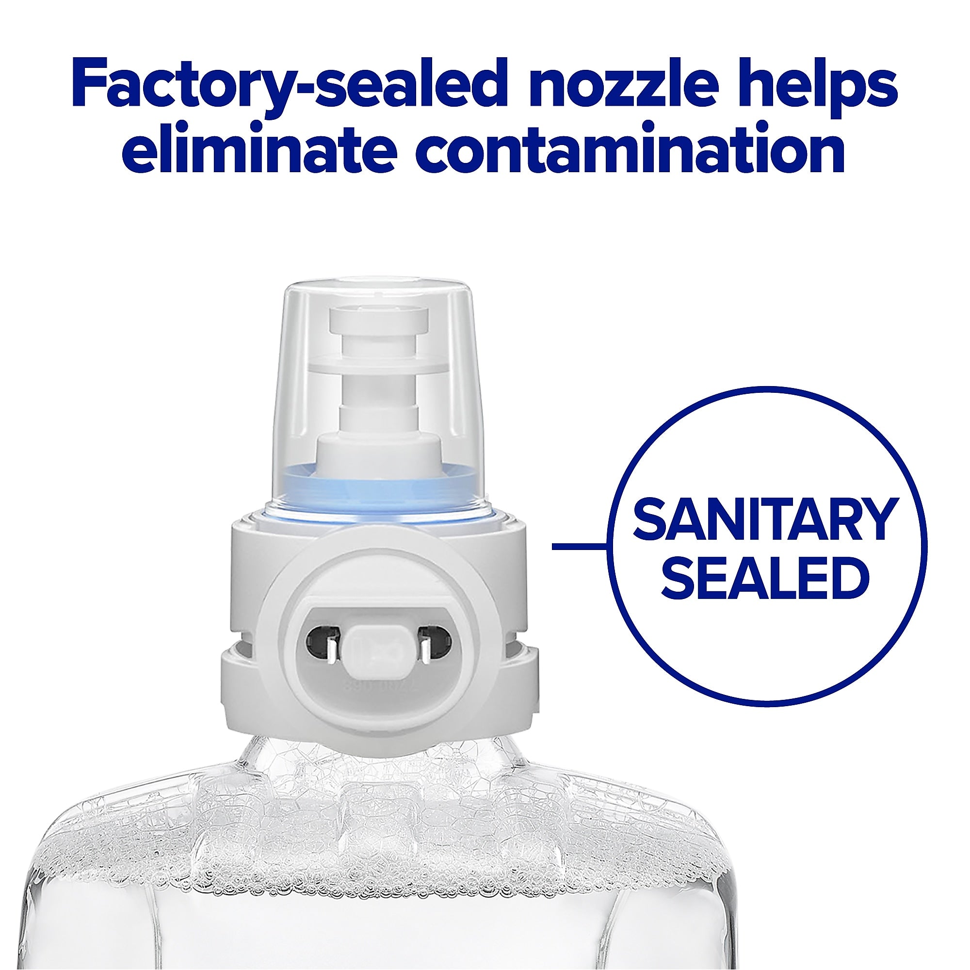 PURELL Advanced Hand Sanitizer Green Certified Foam Refill for PURELL CS6 Touch-Free Dispensers, 1200 mL, 2/CT