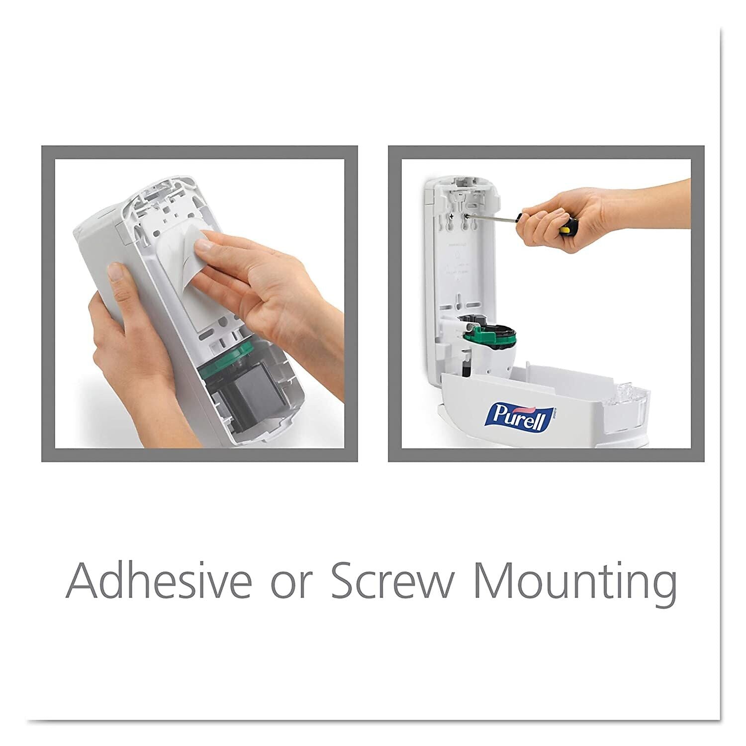 Purell ADX-12 Wall Mounted Hand Sanitizer Dispenser, White