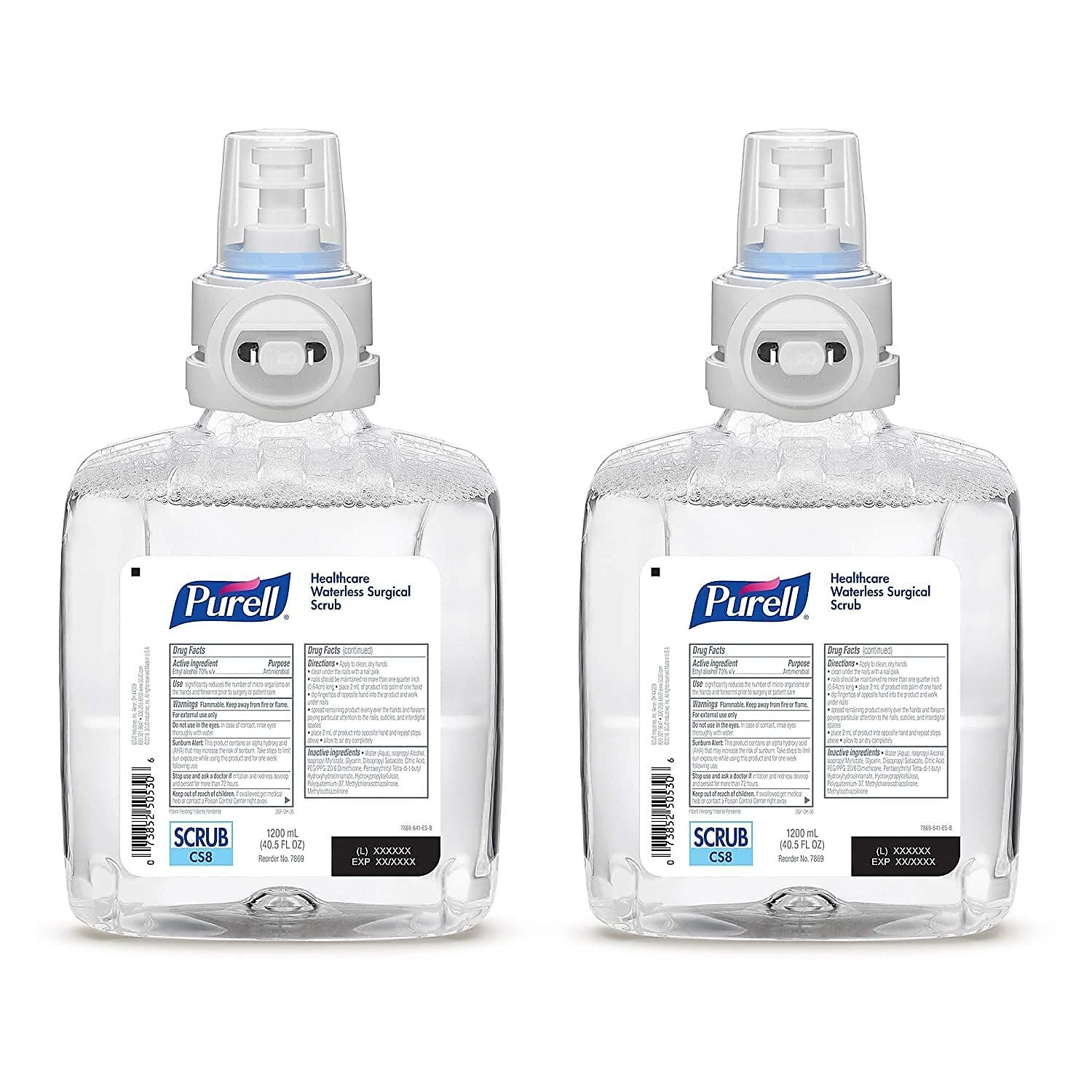 PURELL Antibacterial Liquid Hand Soap Refill for CS8 Dispenser, 1200 ml, 2/Carton