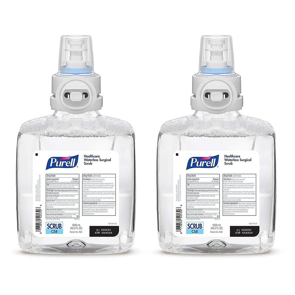 PURELL Antibacterial Liquid Hand Soap Refill for CS8 Dispenser, 1200 ml, 2/Carton