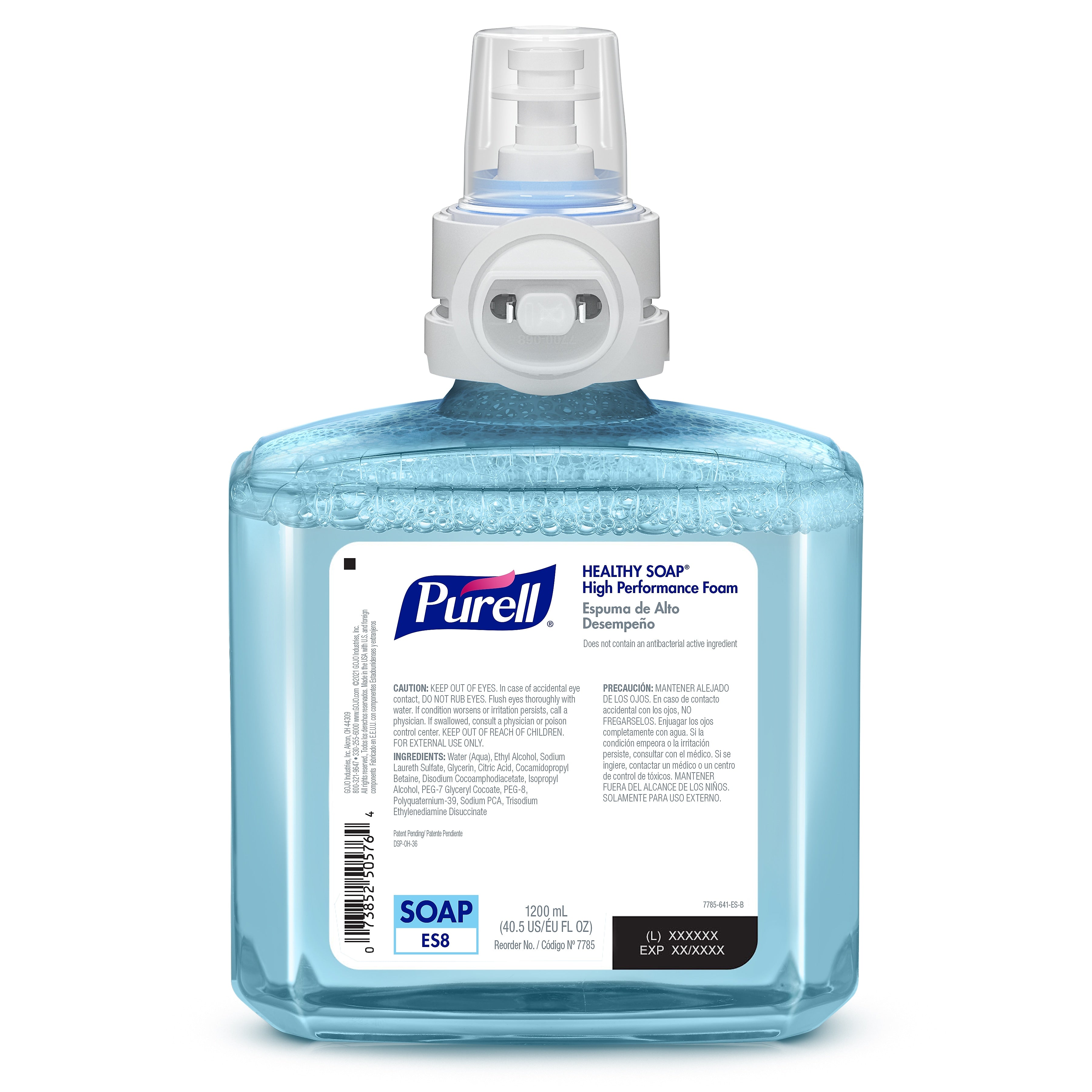 PURELL CRT HEALTHY SOAP Foaming Hand Soap Refill for ES8 Dispenser, 2/Carton