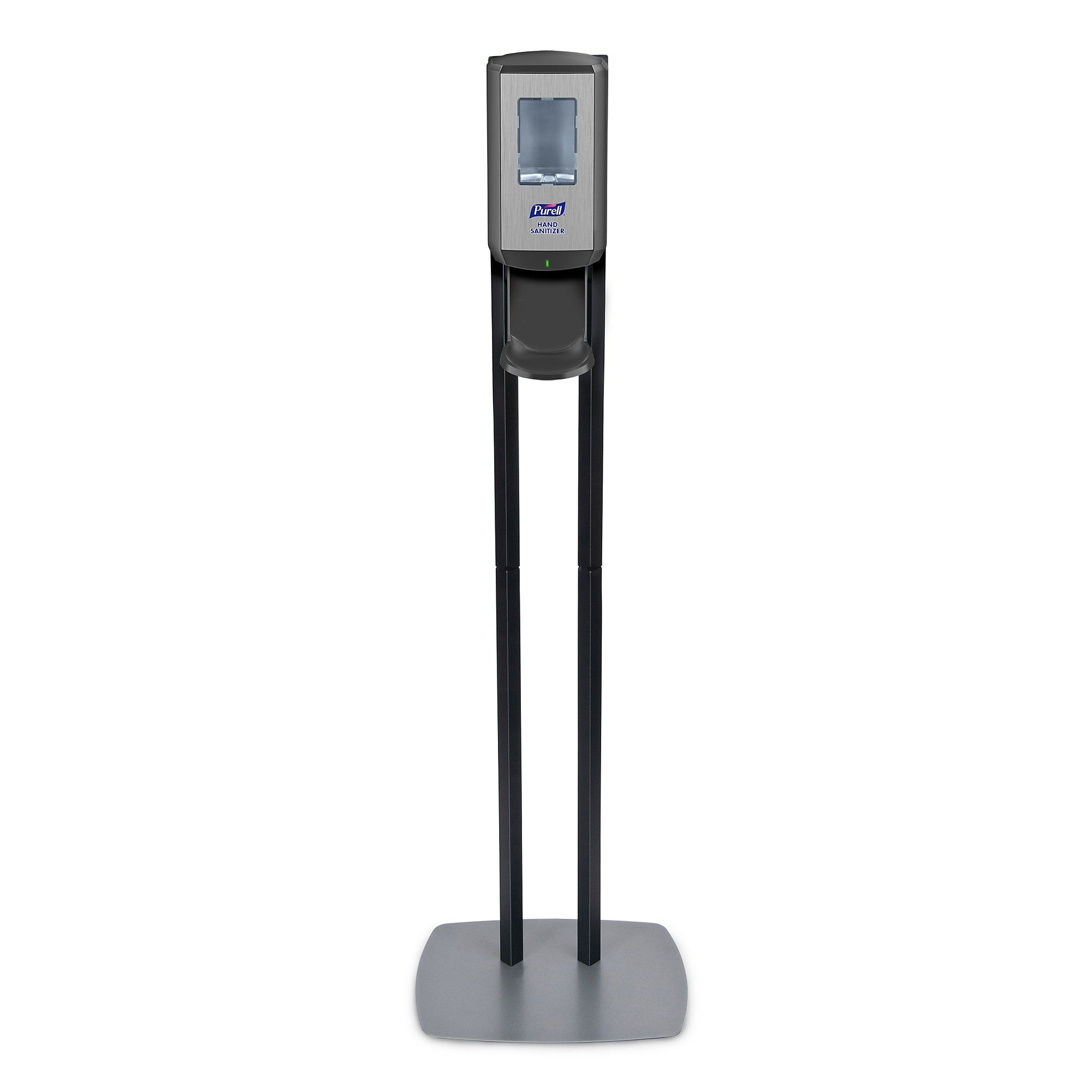 PURELL CS 6 Automatic Floor Stand Hand Sanitizer Dispenser, Black/Chrome