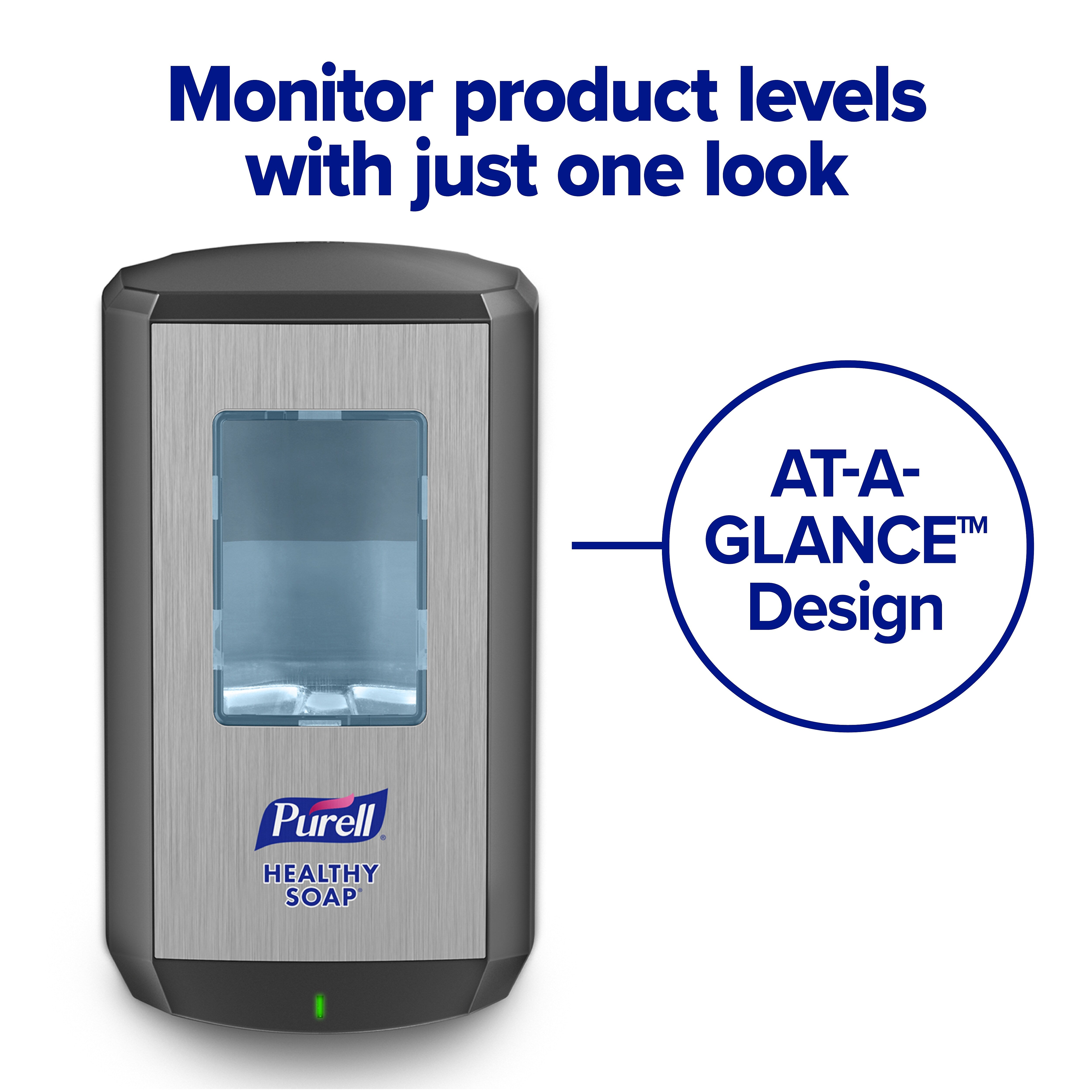 PURELL CS 6 Automatic Floor Stand Hand Sanitizer Dispenser, Black/Chrome