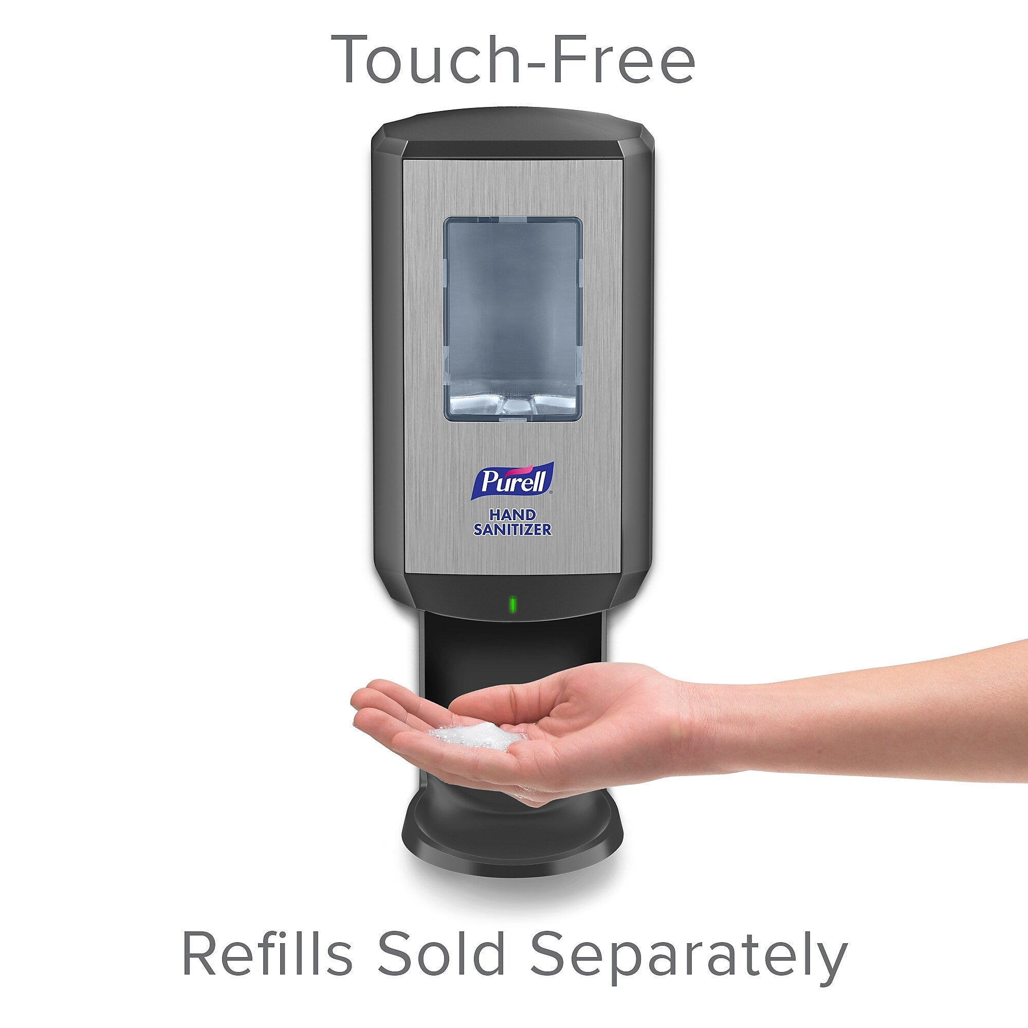 PURELL CS 6 Automatic Wall Mounted Hand Sanitizer Dispenser, Graphite