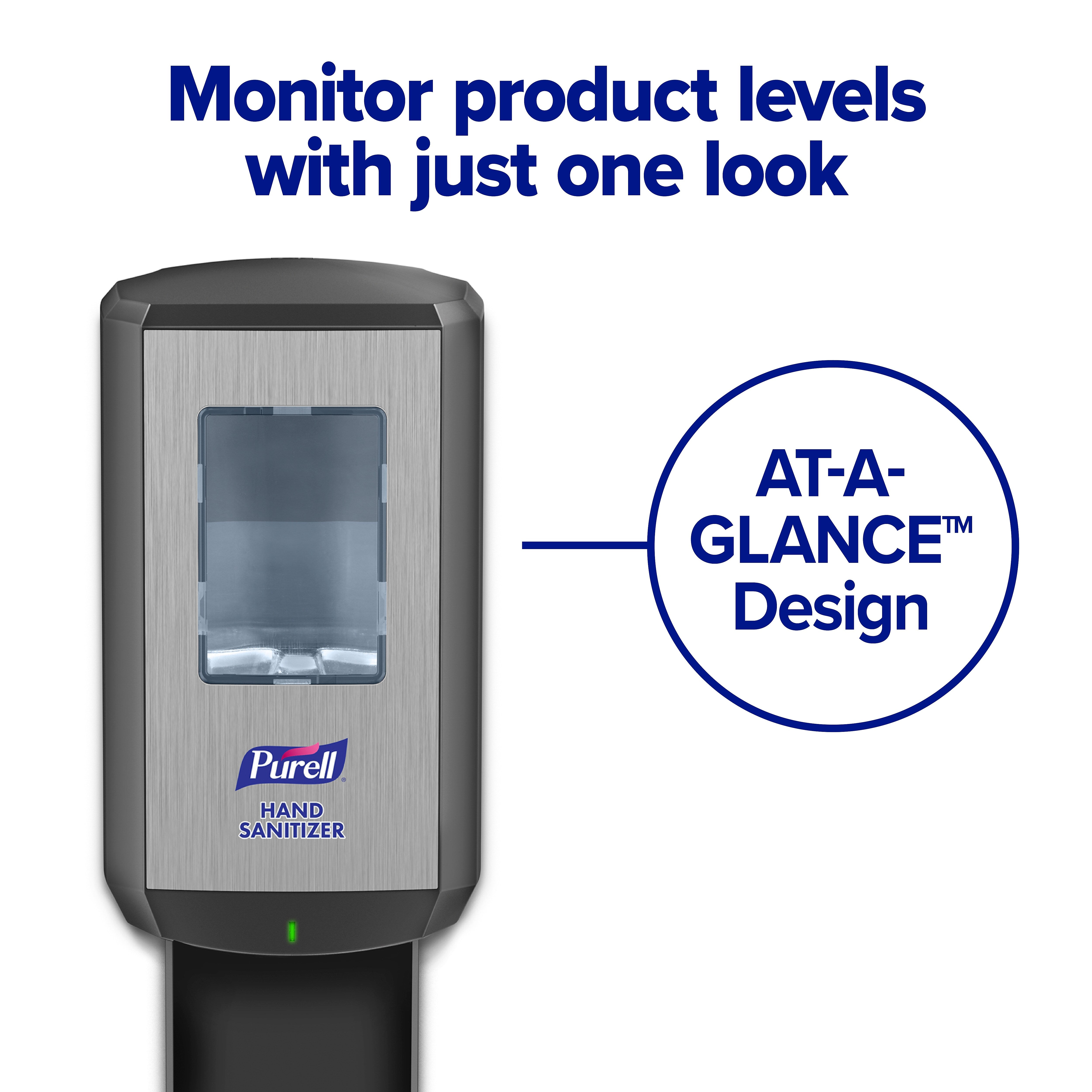 PURELL CS 8 Automatic Wall Mounted Hand Sanitizer Dispenser Graphite