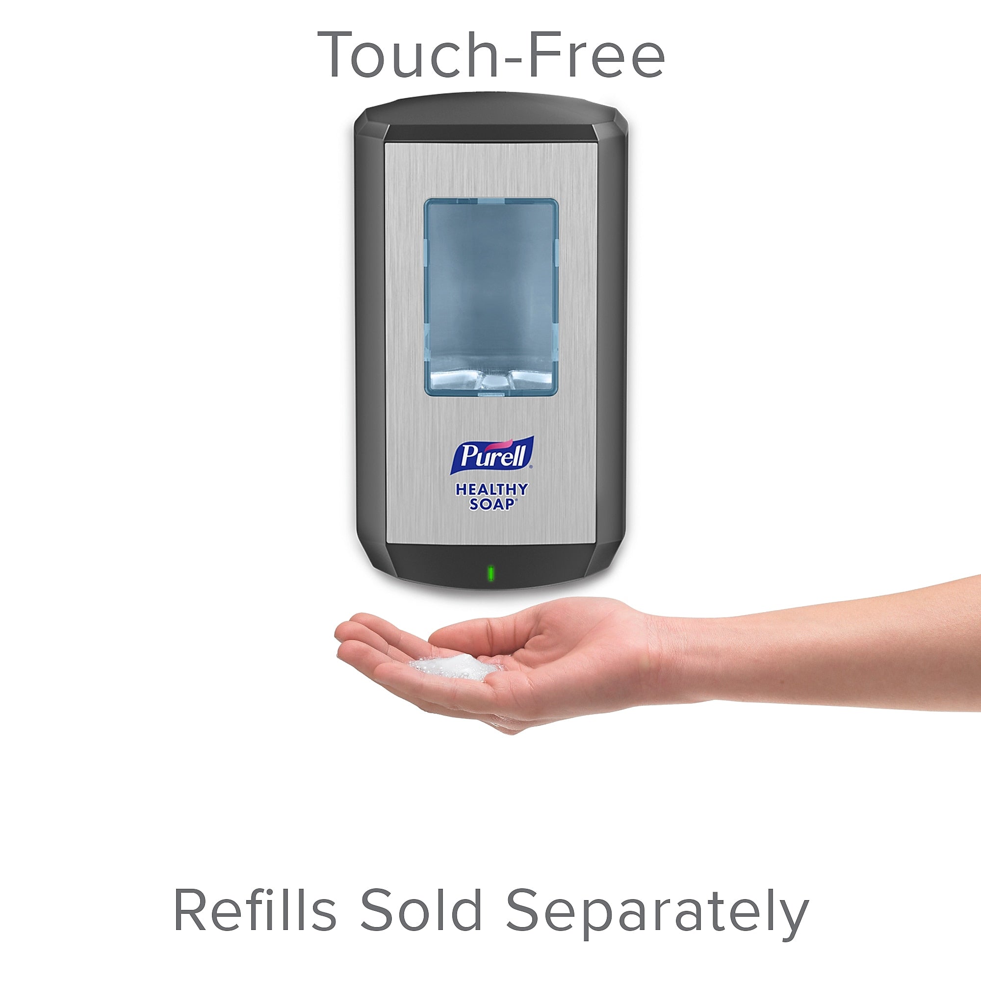 PURELL CS 8 Automatic Wall Mounted Hand Soap Dispenser, Graphite