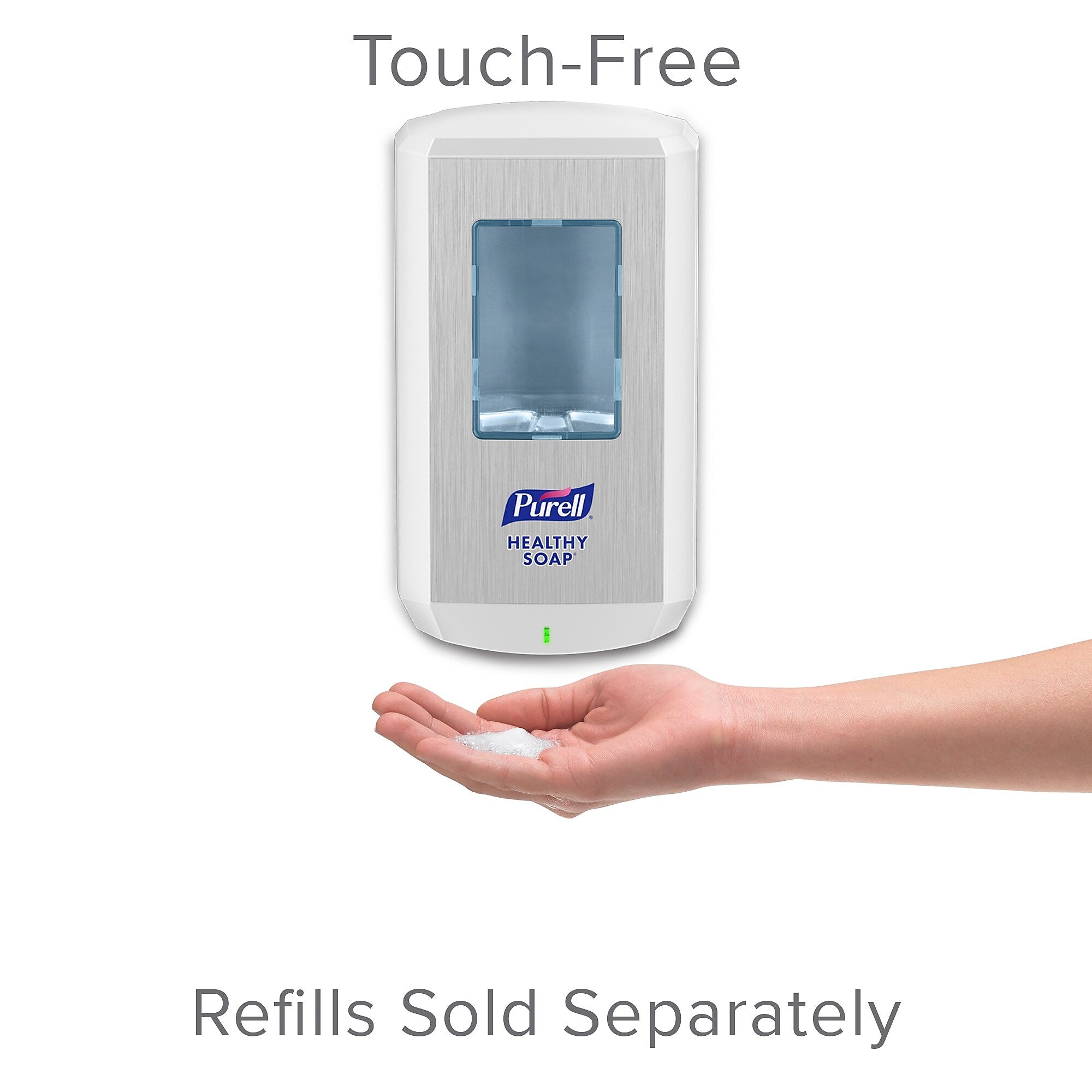 PURELL CS 8 Automatic Wall Mounted Hand Soap Dispenser, White