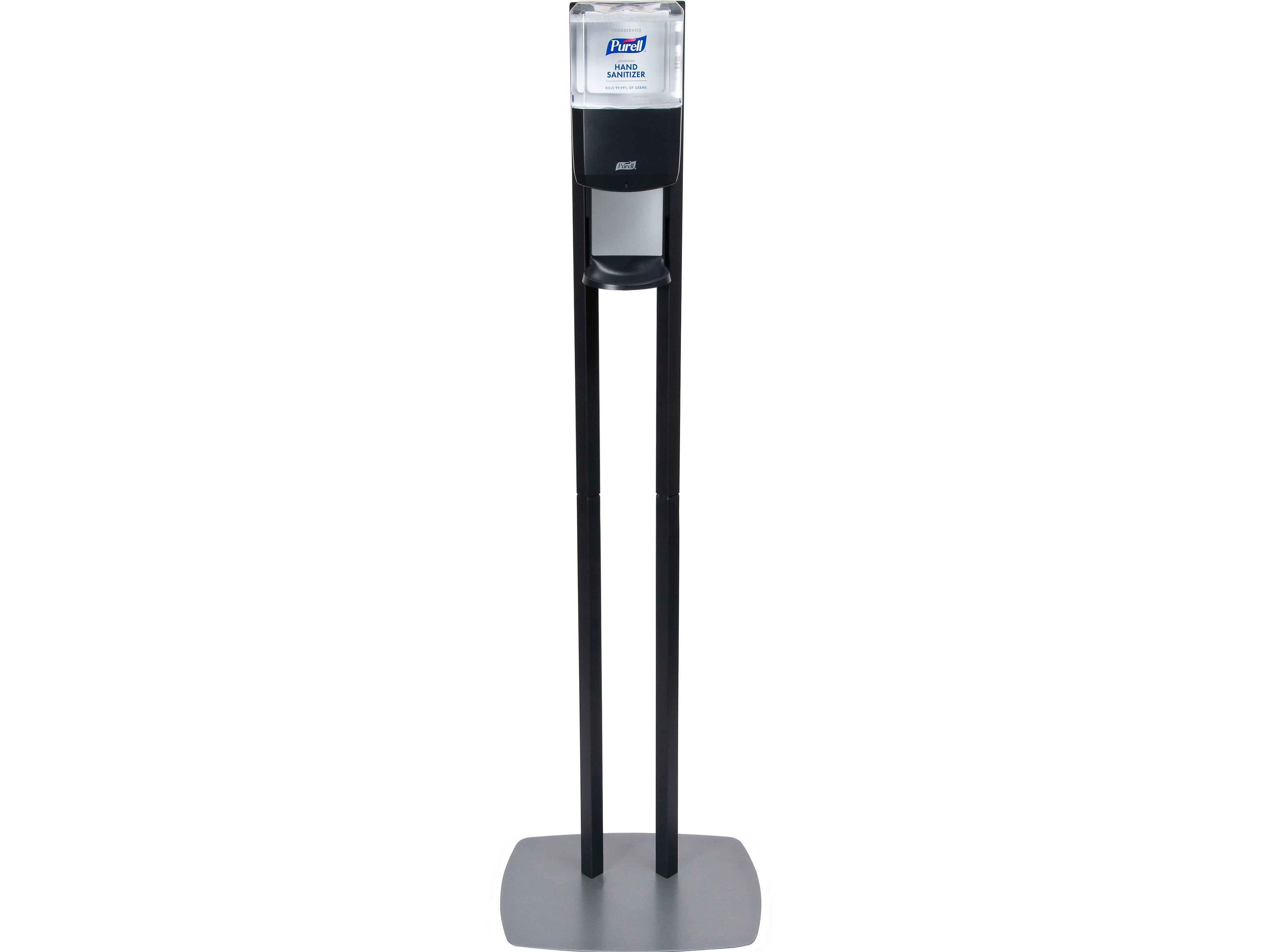 PURELL ES 6 Automatic Floor Stand Hand Sanitizer Dispenser, Graphite/Black