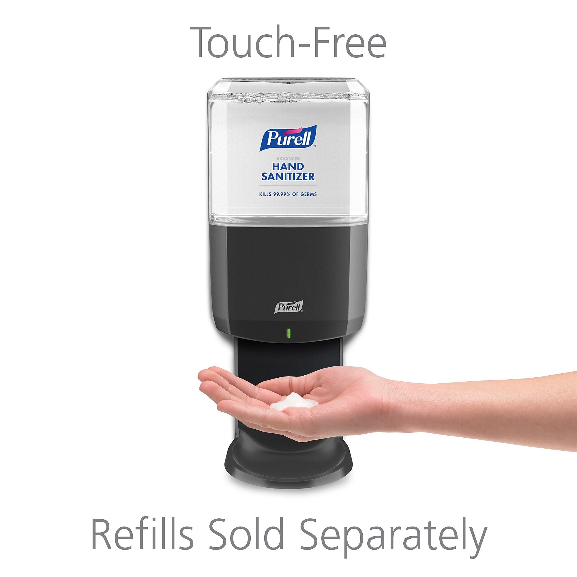 PURELL ES 6 Automatic Wall Mounted Hand Sanitizer Dispenser, Graphite