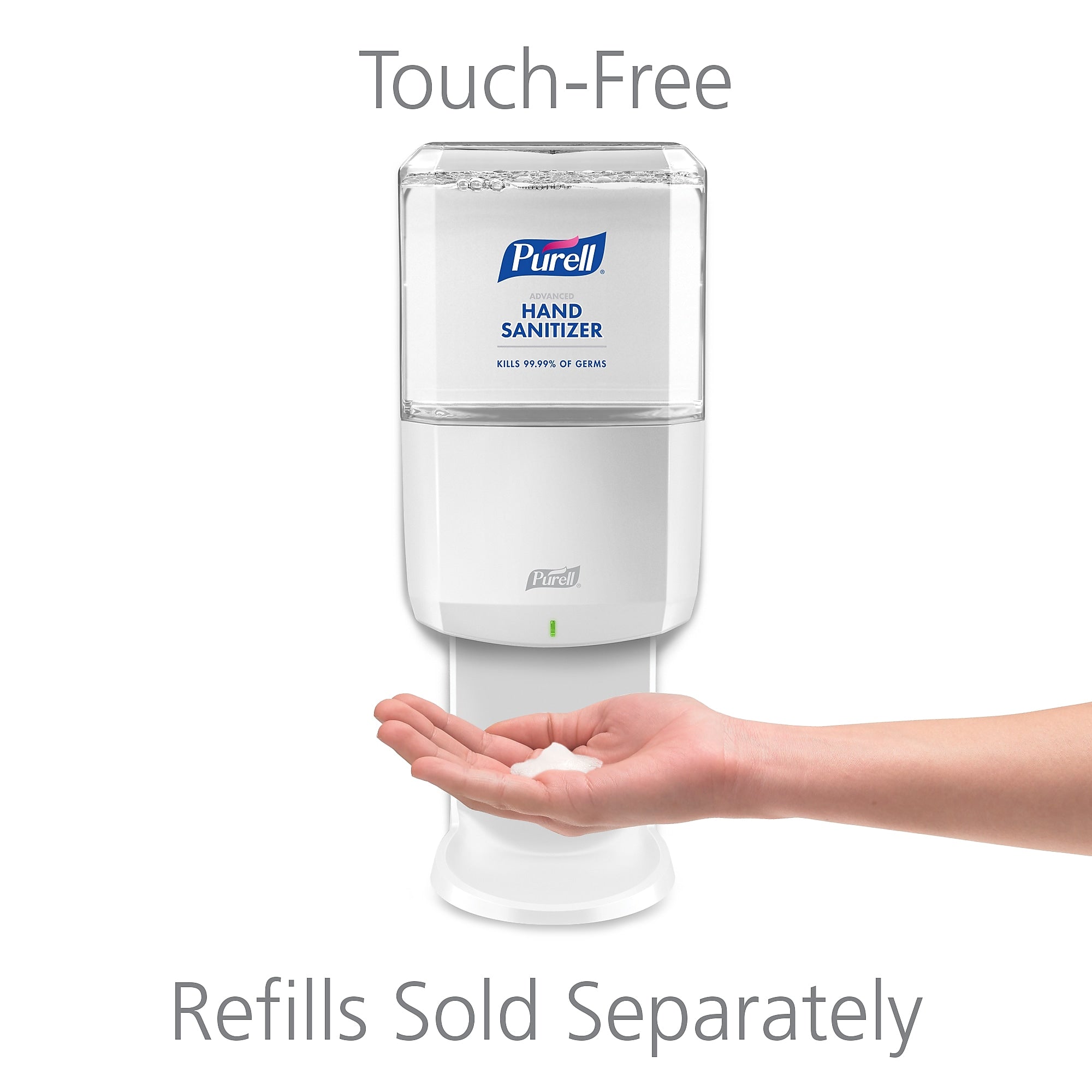 PURELL ES 6 Automatic Wall Mounted Hand Sanitizer Dispenser, White