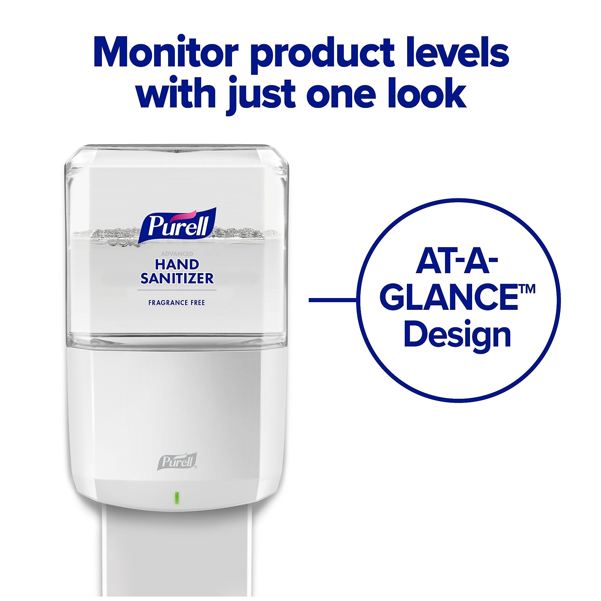 PURELL ES 6 Automatic Wall Mounted Hand Sanitizer Dispenser, White