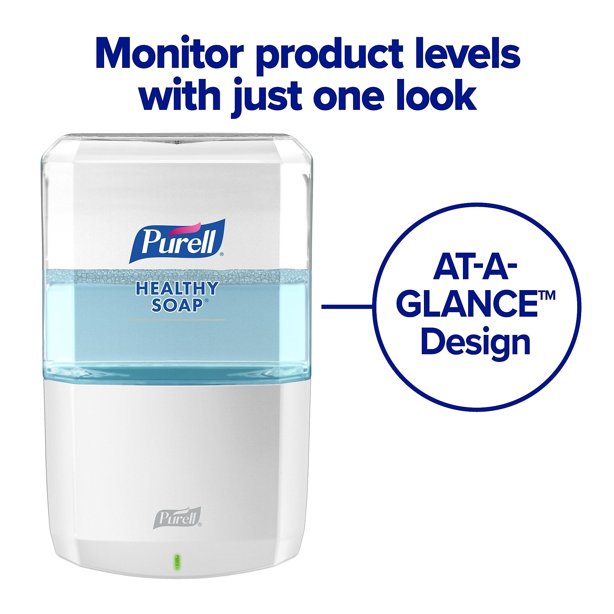 PURELL ES 6 Automatic Wall Mounted Hand Soap Dispenser, White
