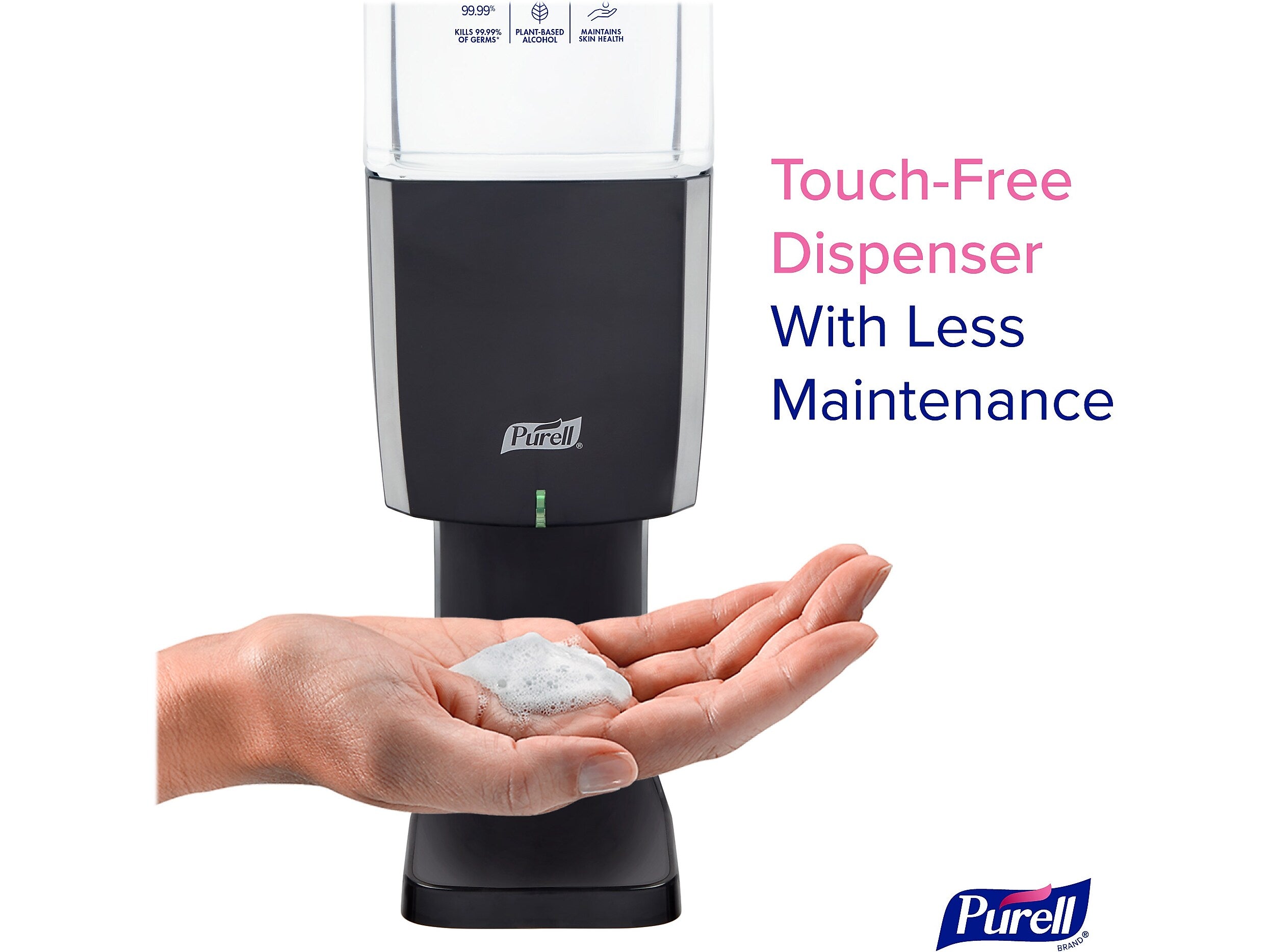 PURELL ES10 Automatic Wall-Mounted Hand Sanitizer Dispenser, Graphite