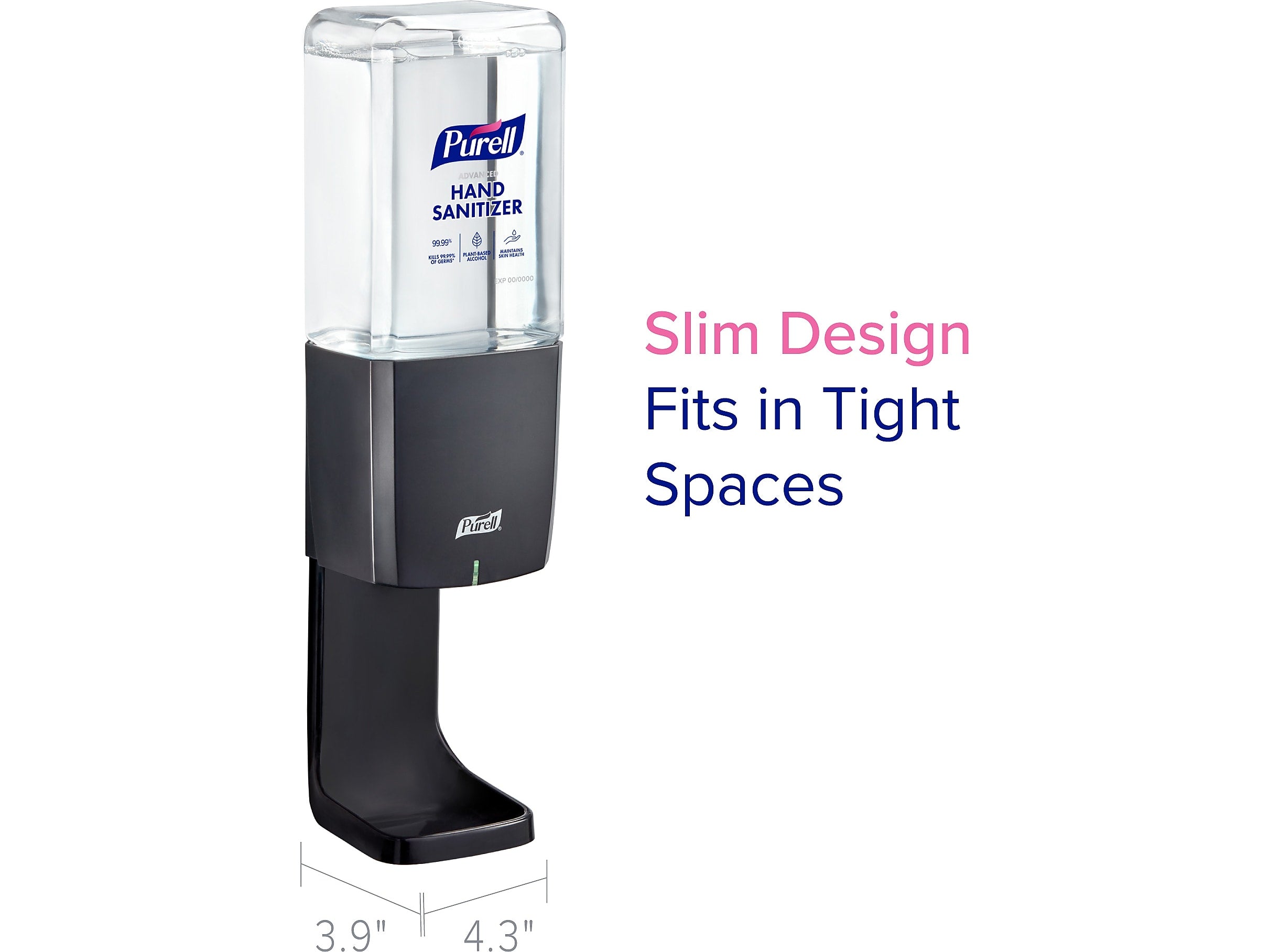 PURELL ES10 Automatic Wall-Mounted Hand Sanitizer Dispenser, Graphite