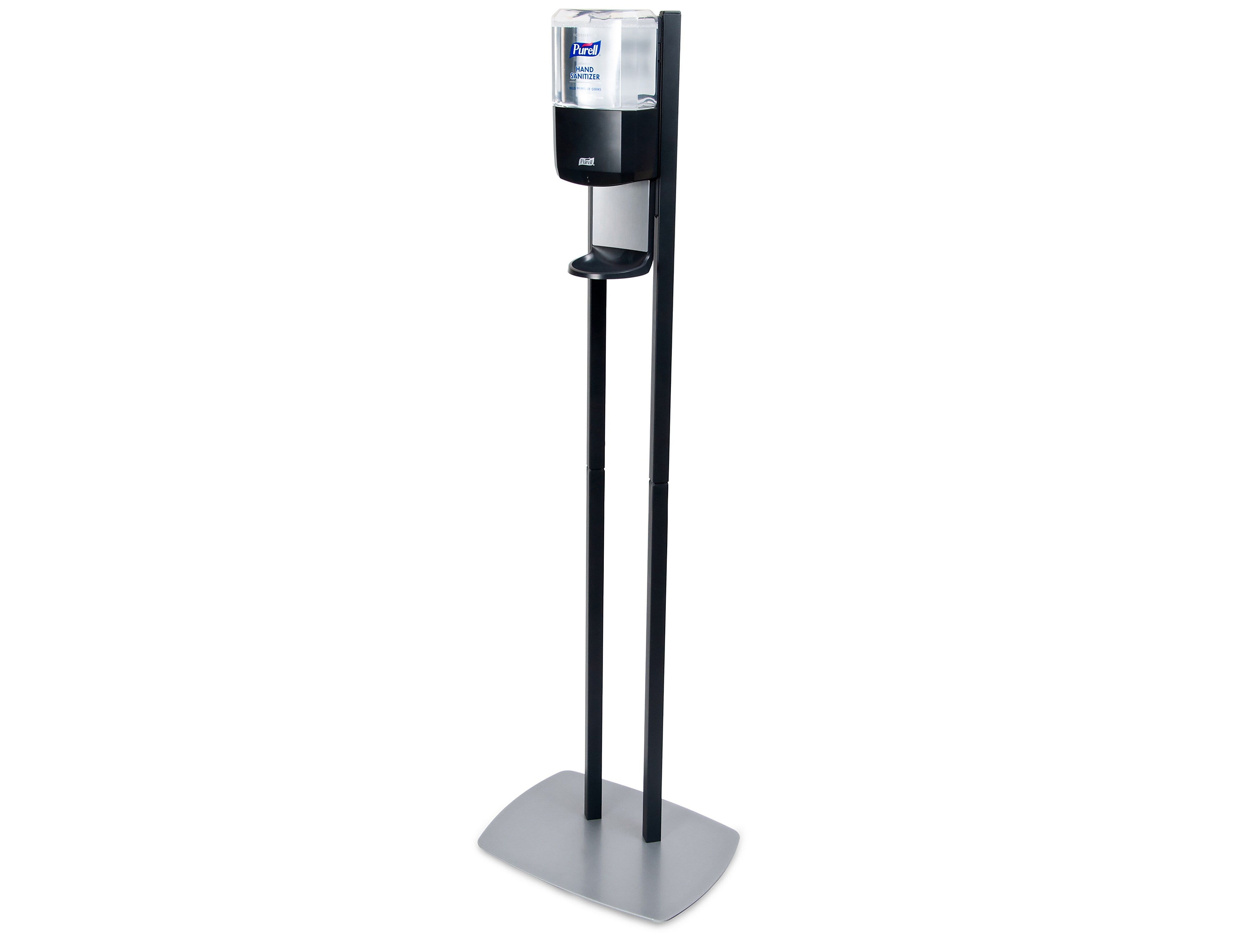 PURELL ES6 Automatic Floor Stand Hand Sanitizer Dispenser, Graphite/Black