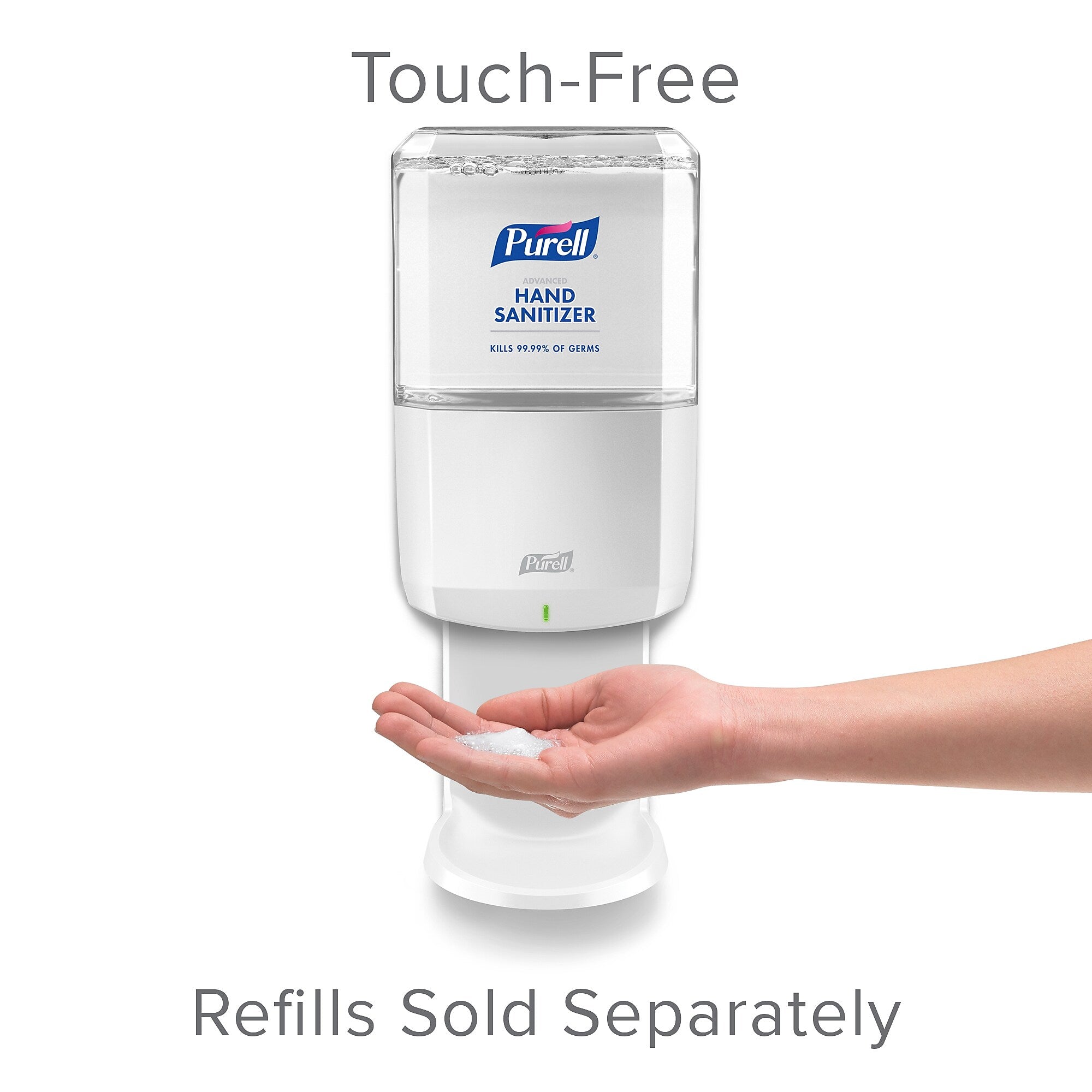 PURELL ES8 Automatic Wall Mounted Hand Sanitizer Dispenser, White