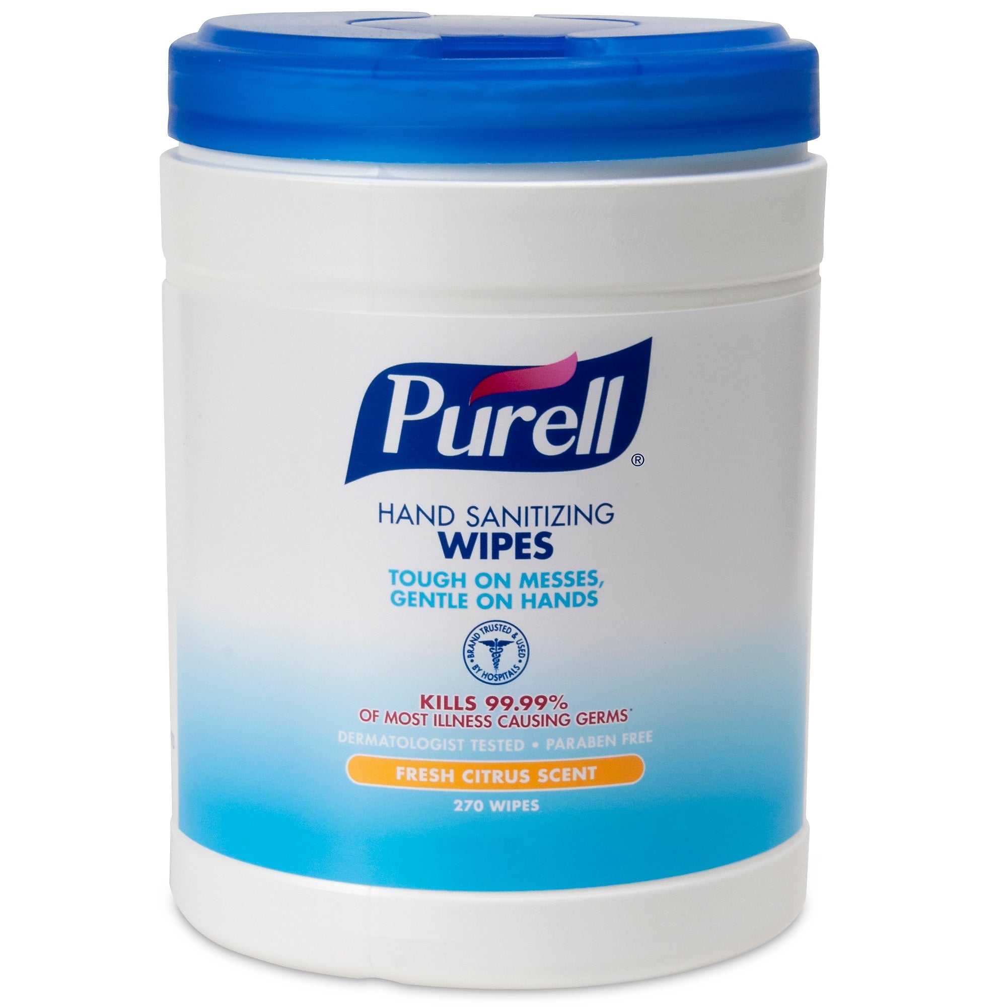 PURELL Hand Sanitizing Wipes, Fresh Citrus Scent, 270 Wipes/Pack