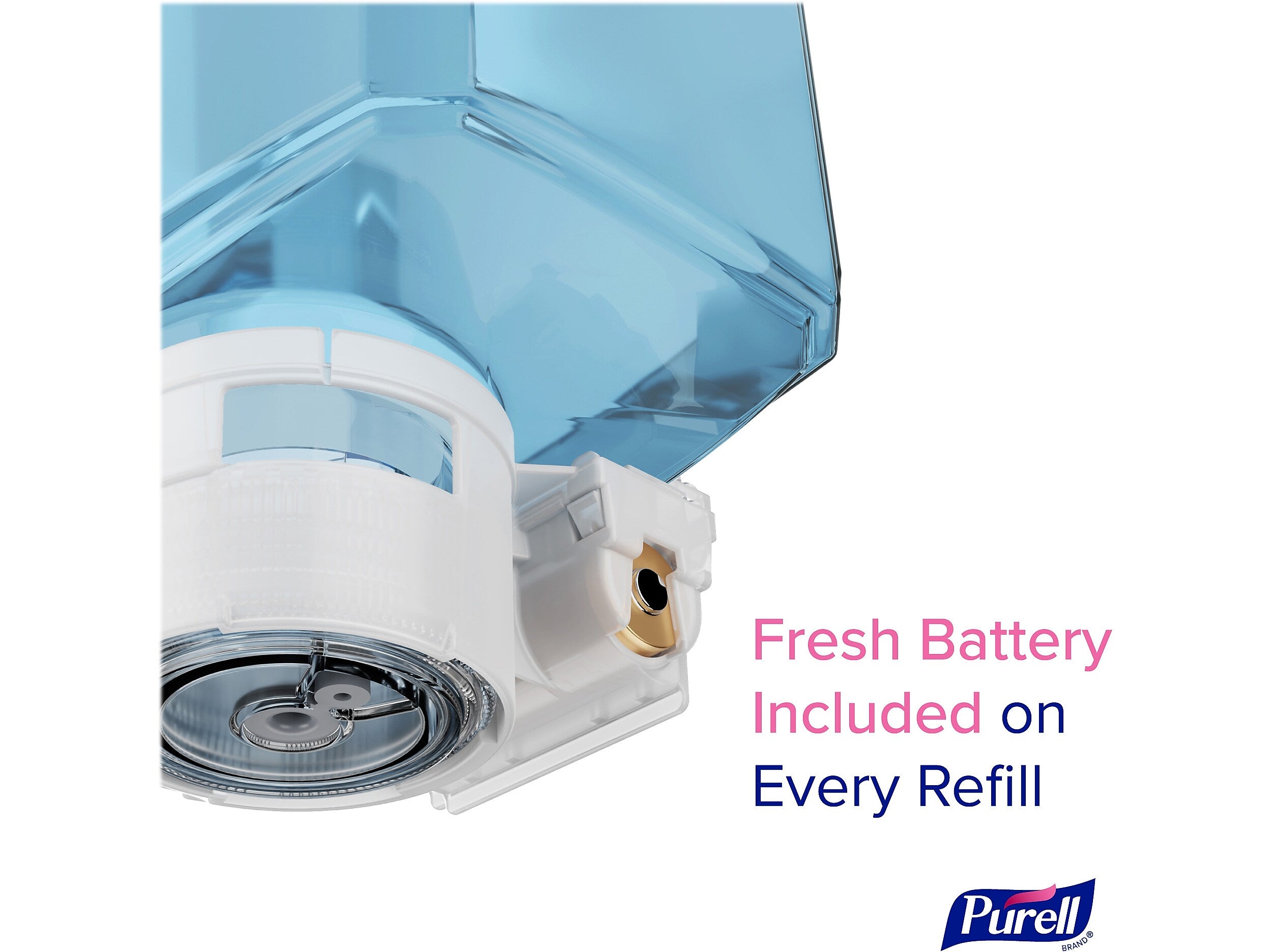PURELL Healthy Soap ES10 Automatic Wall-Mounted Hand Soap Dispenser, White