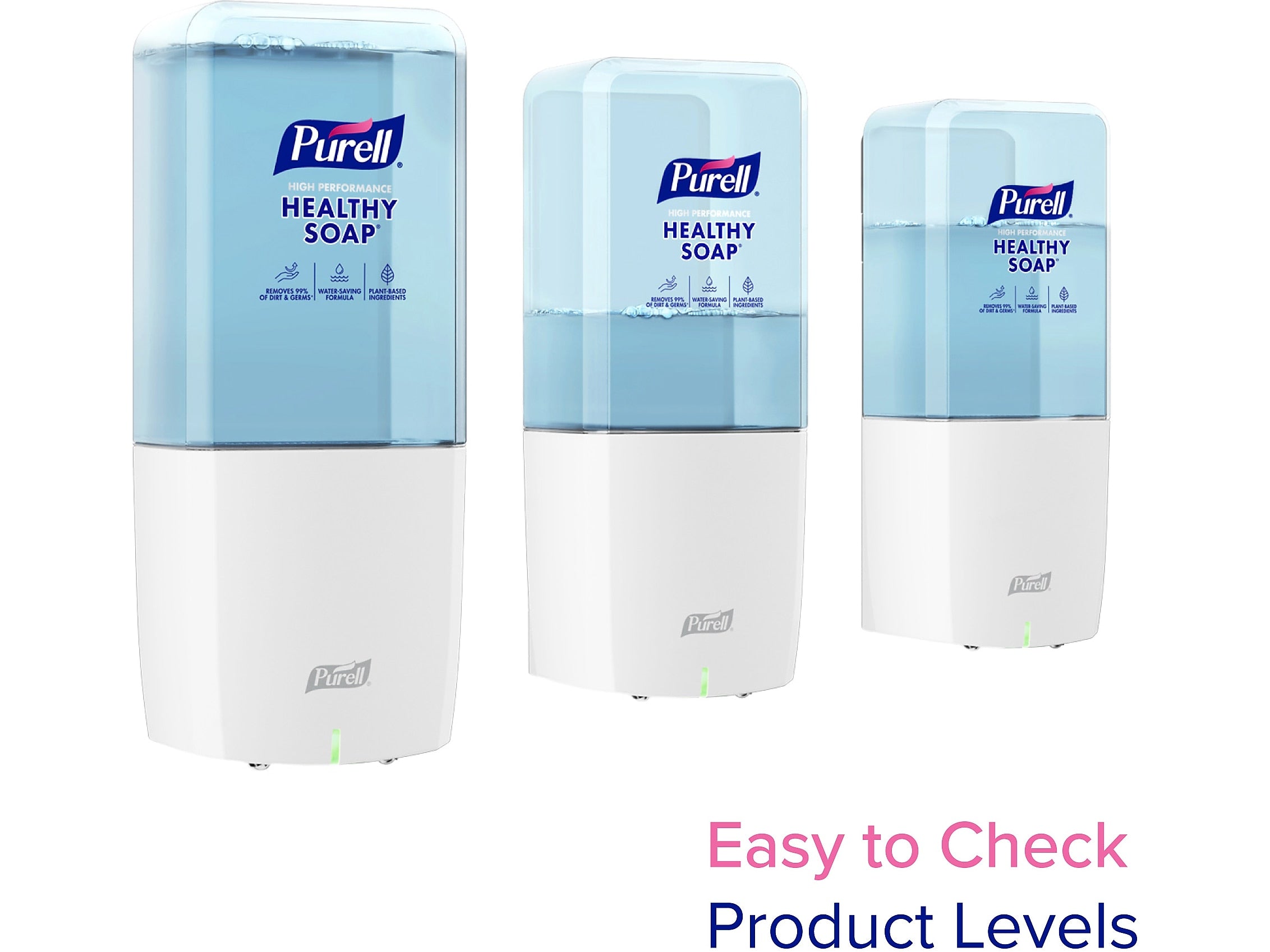 PURELL Healthy Soap ES10 Automatic Wall-Mounted Hand Soap Dispenser, White