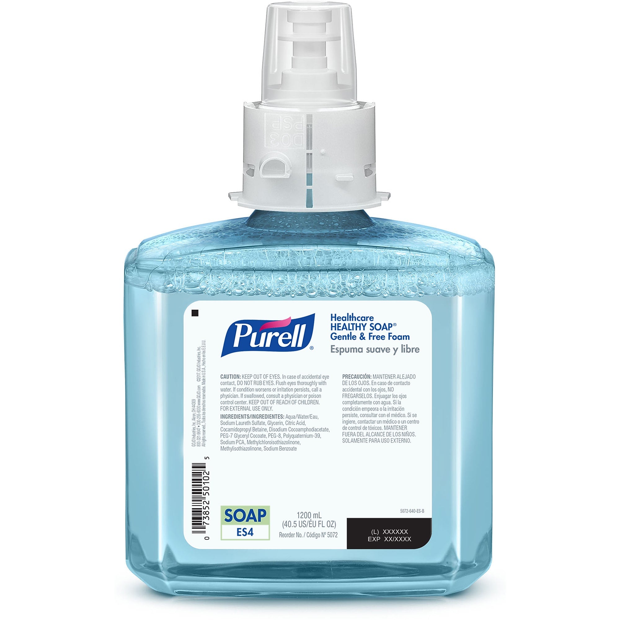 PURELL HEALTHY SOAP Foaming Hand Soap Refill for ES4 Dispenser, 2/Carton
