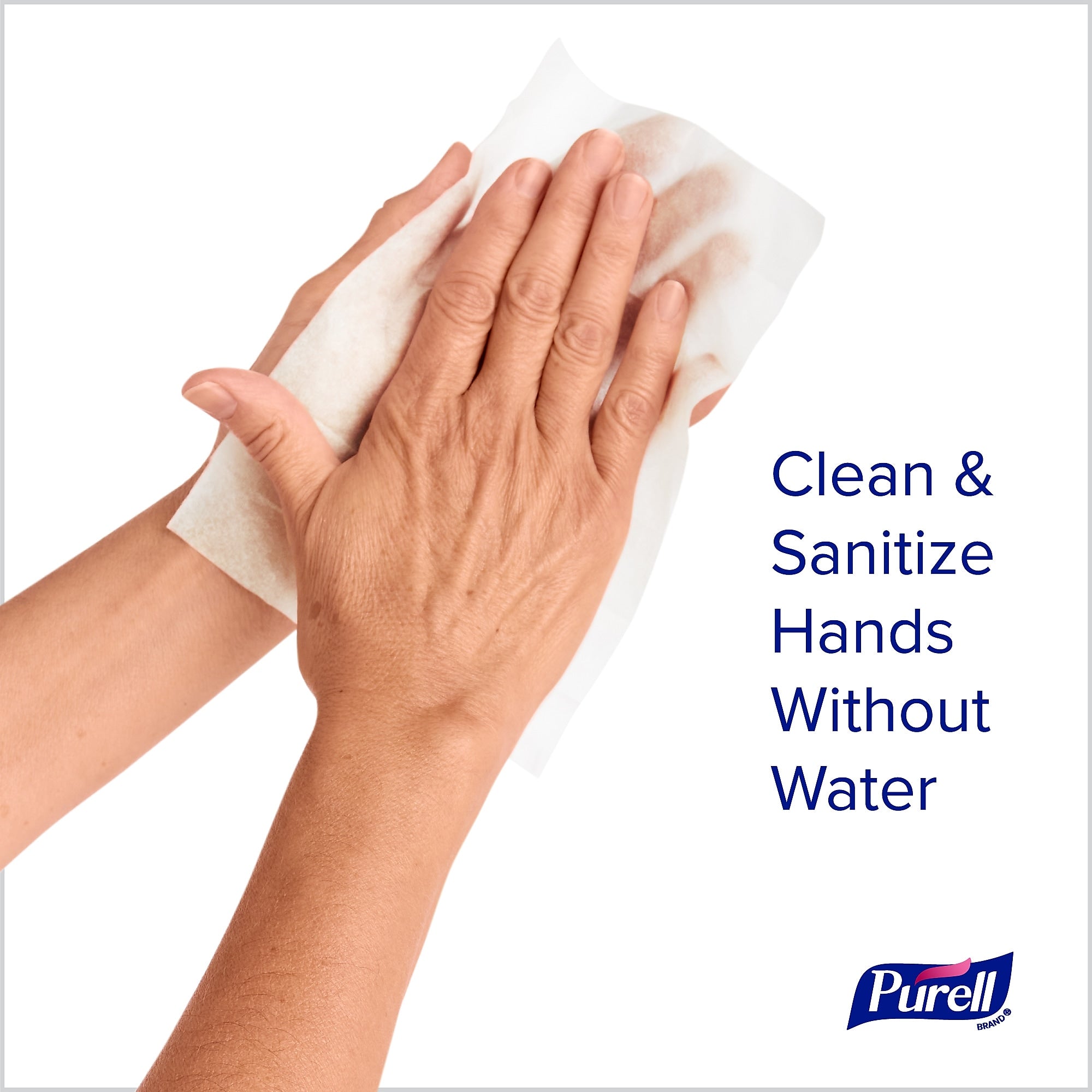 PURELL Individually Wrapped Sanitizing Hand Wipes, 1,000 Wipes/Carton