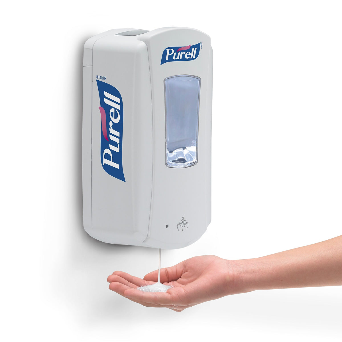 Purell LTX-12 Automatic Wall Mounted Hand Sanitizer Dispenser, White