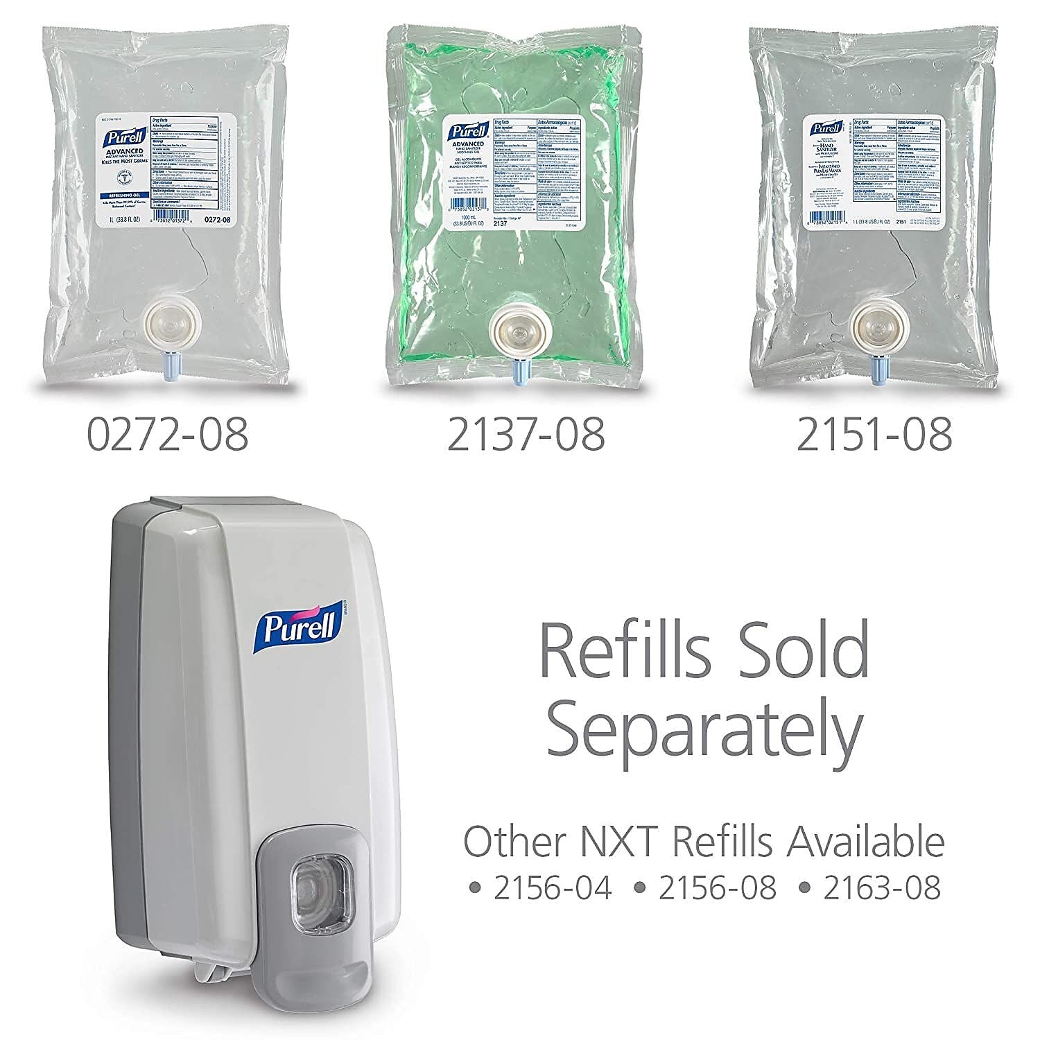 Purell NXT Wall Mounted Hand Sanitizer Dispenser, White
