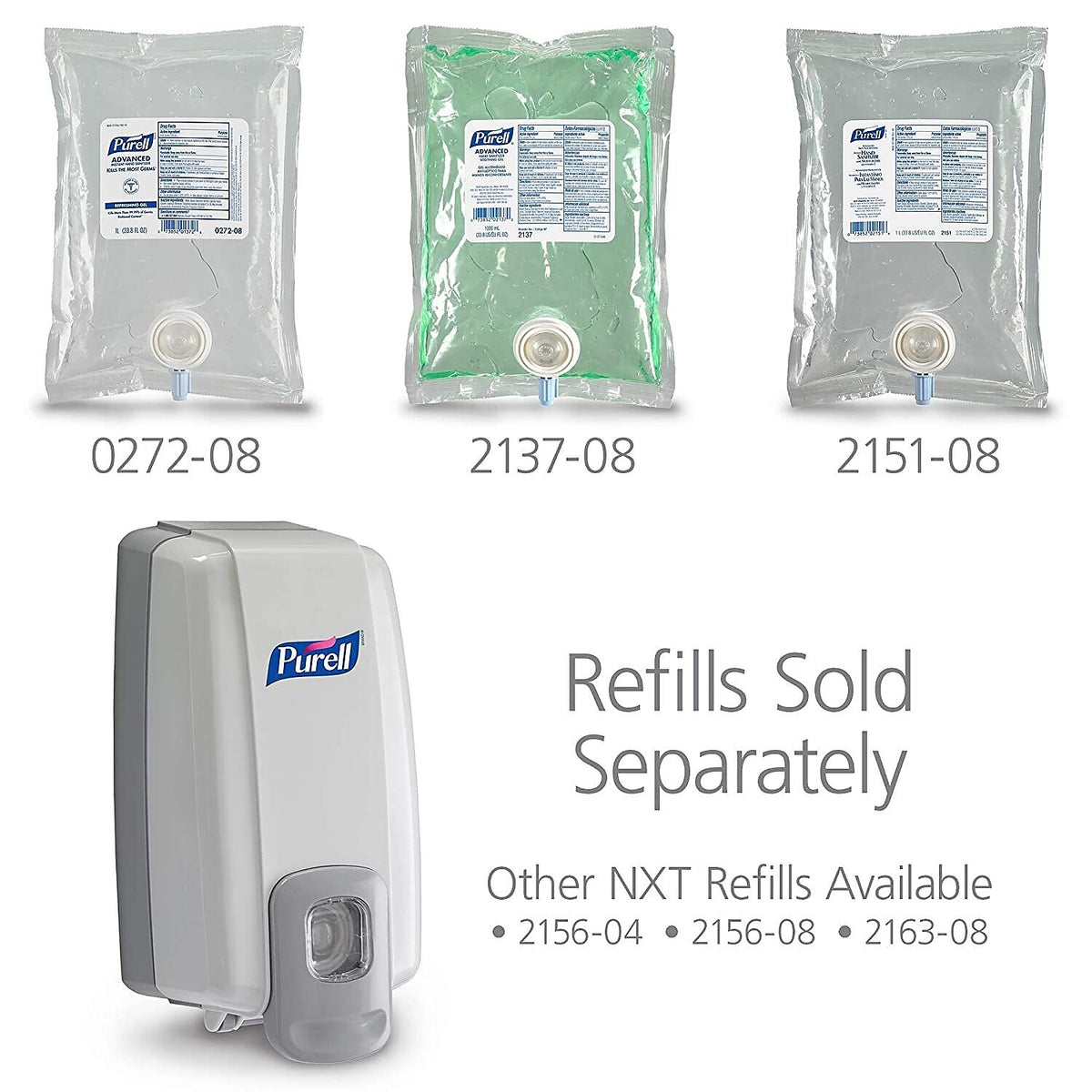 PURELL NXT Wall Mounted Hand Sanitizer Dispenser, White