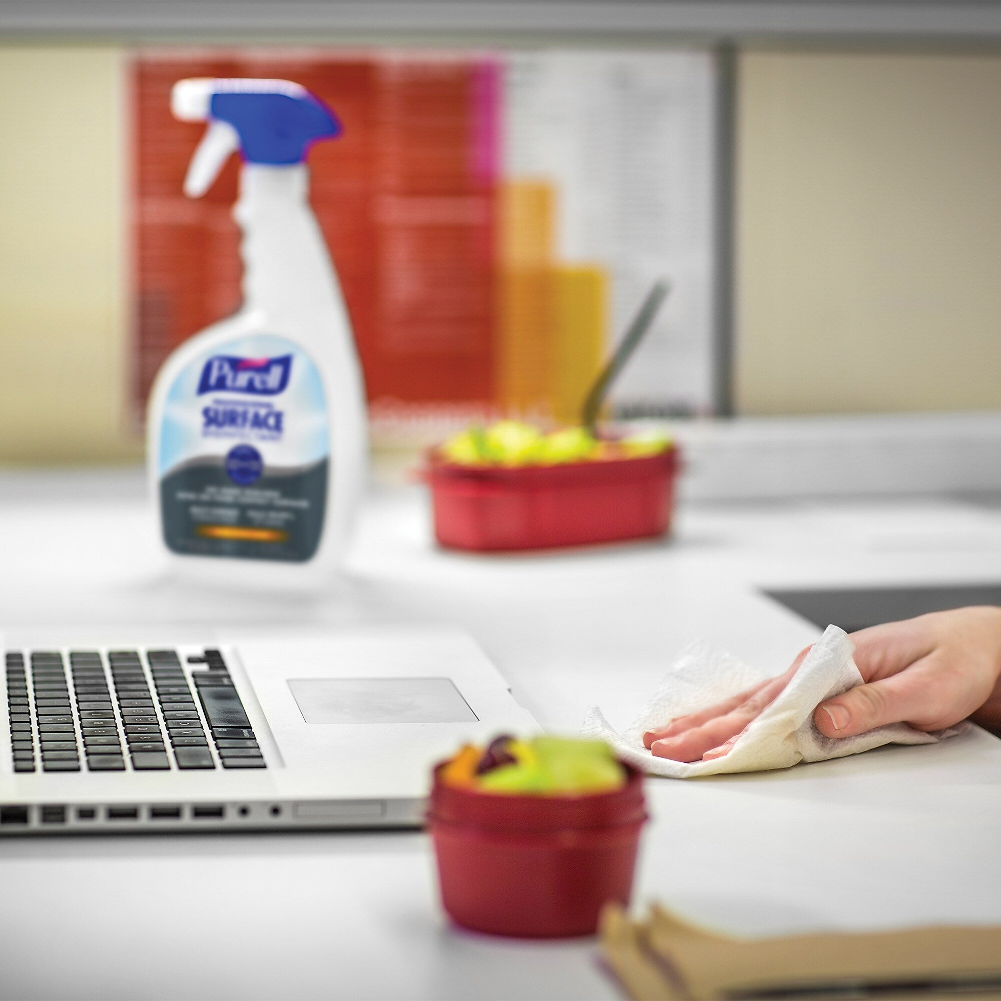 PURELL Professional Surface Disinfectant Spray, Fresh Citrus Scent, 32 oz., 6/Carton