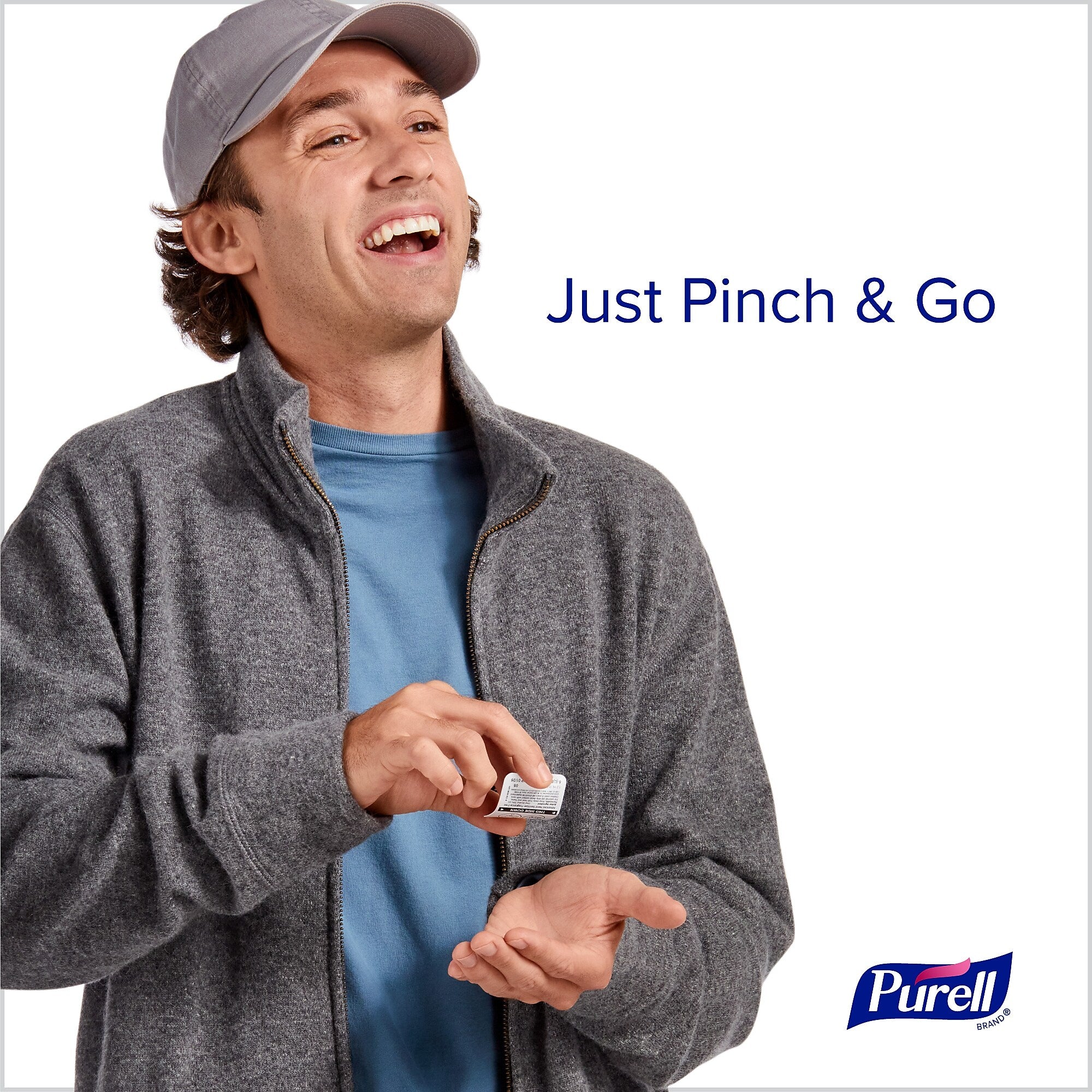 PURELL SINGLES 70% Alcohol Gel Hand Sanitizer, 125/Box