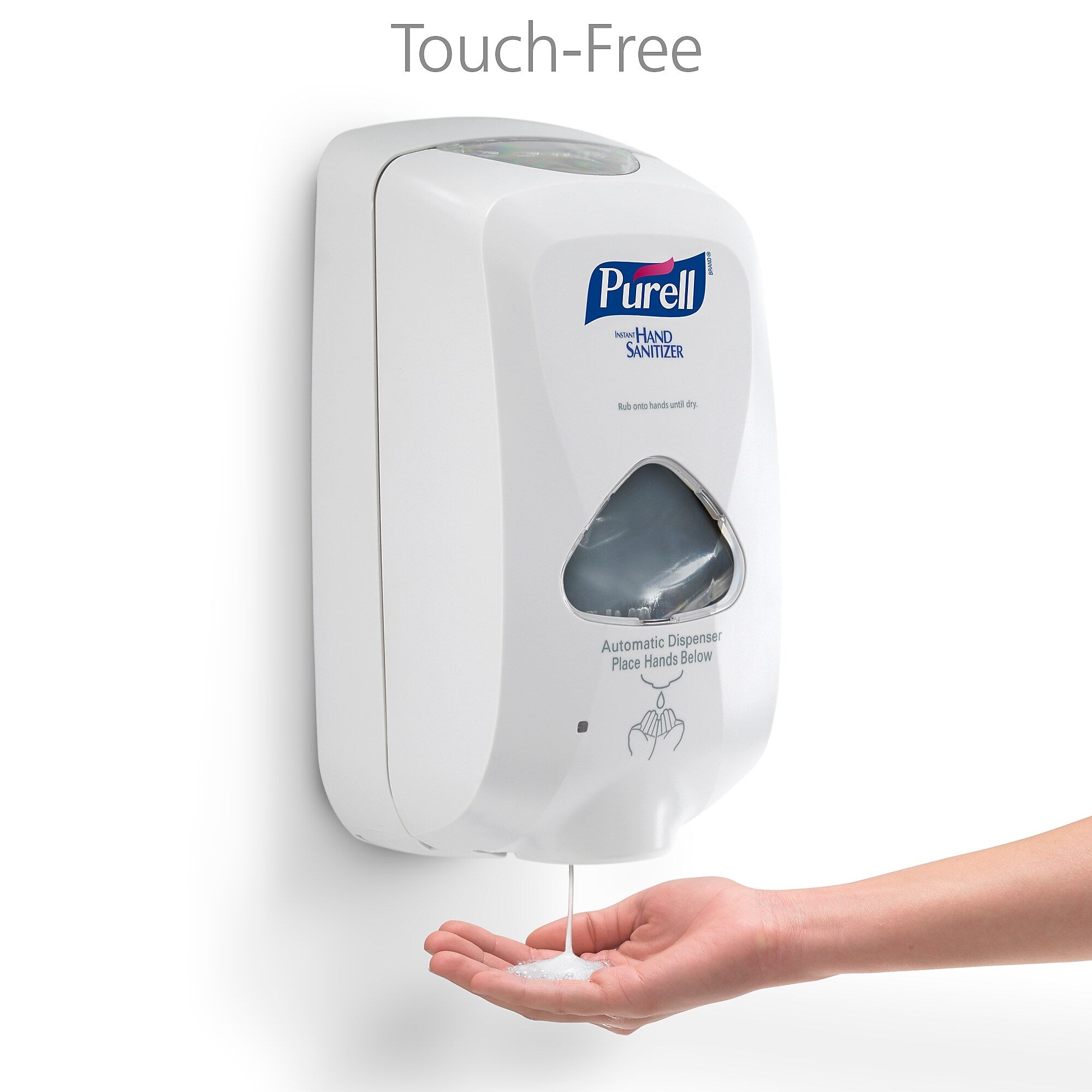 Purell TFX Automatic Wall Mounted Hand Sanitizer Dispenser, Dove Gray
