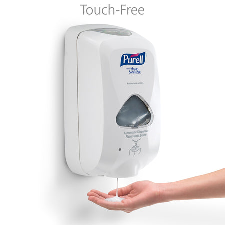 PURELL TFX Automatic Wall Mounted Hand Sanitizer Dispenser, Dove Gray