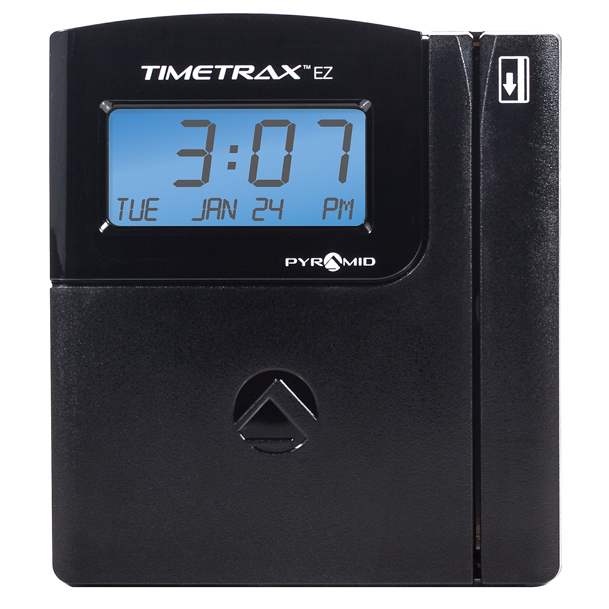 Pyramid TimeTrax EZ Swipe Terminal Time Clock System, Black