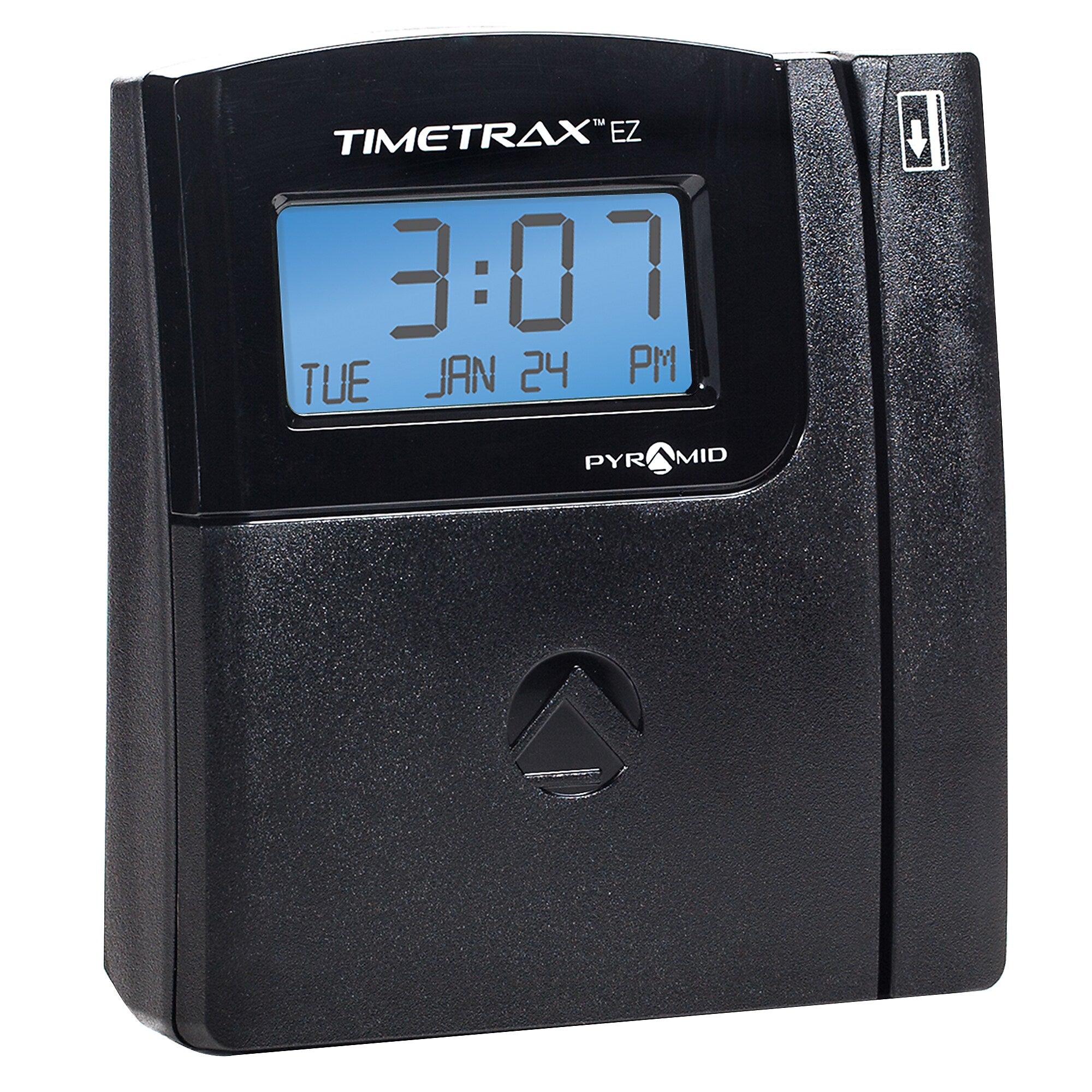 Pyramid TimeTrax EZ Swipe Terminal Time Clock System, Black