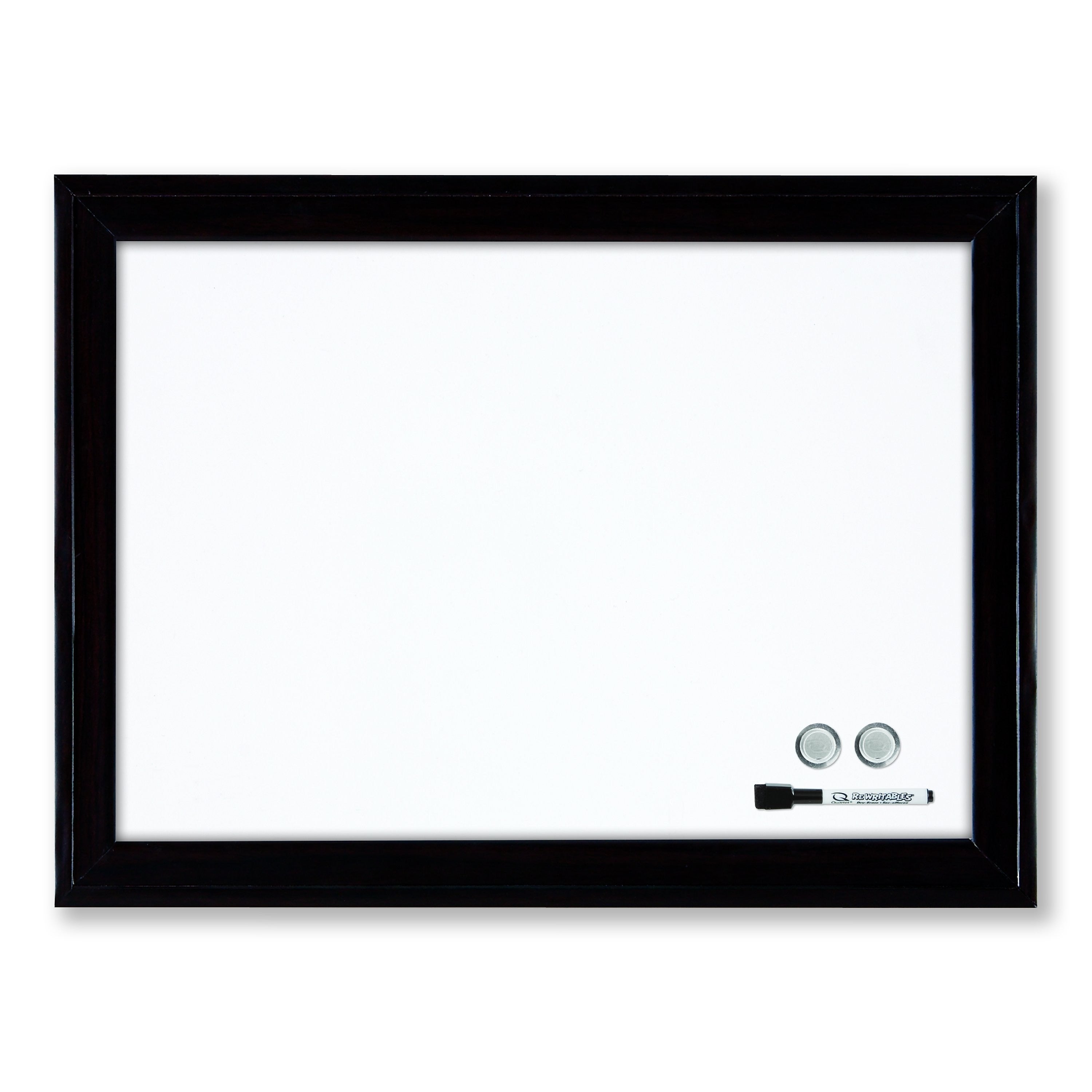 QRTET 17X23 DRY ERASE BLK FRM