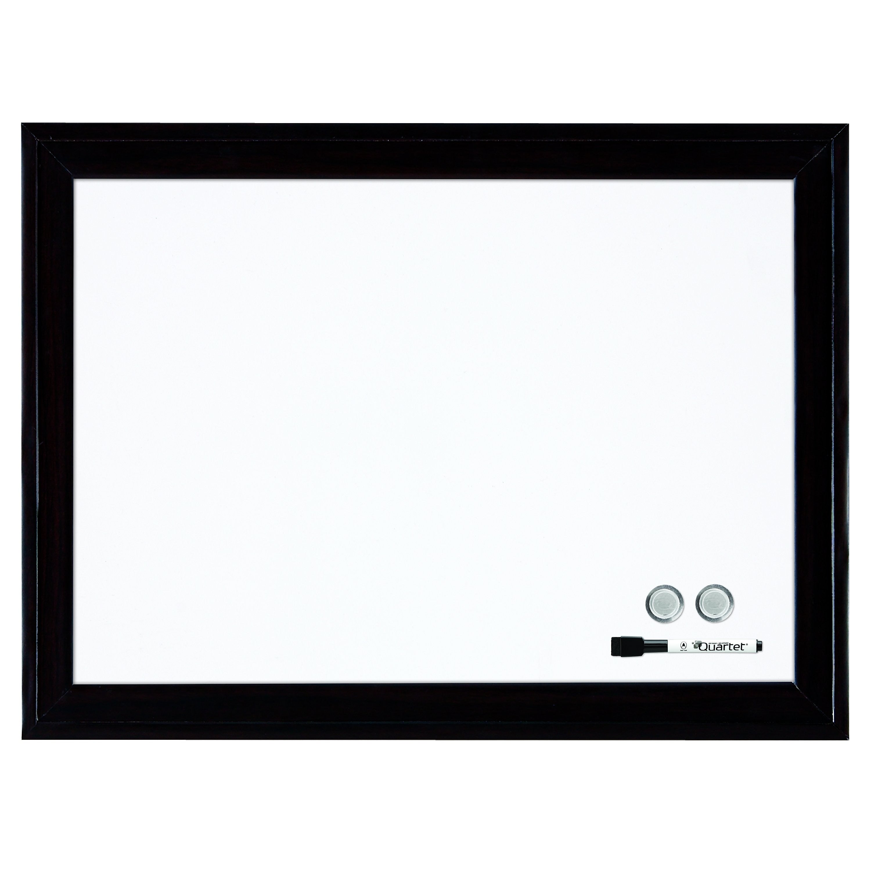 QRTET 17X23 DRY ERASE BLK FRM